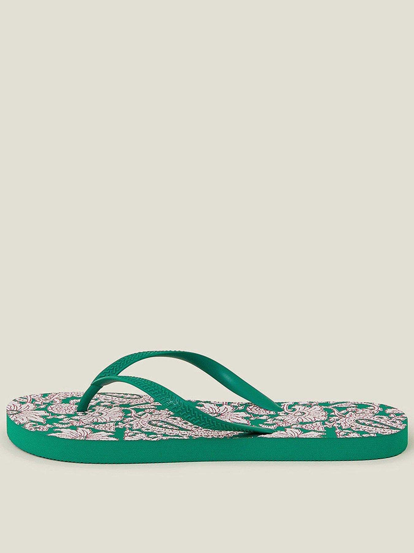 undefined Jaipur Print Flip Flop - Brights Multi