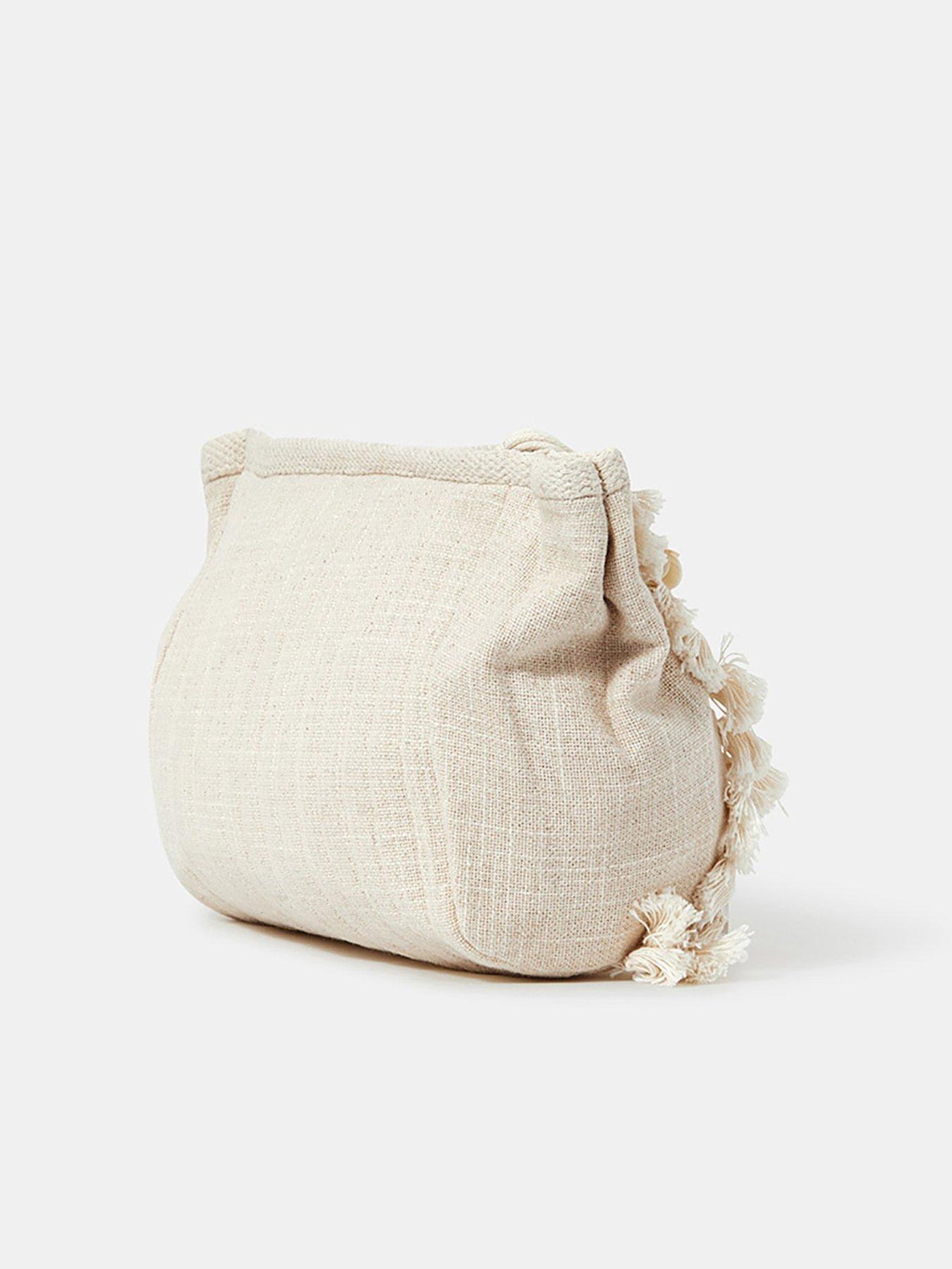 Accessorize Shell Make Up Bag - Ivory | Very