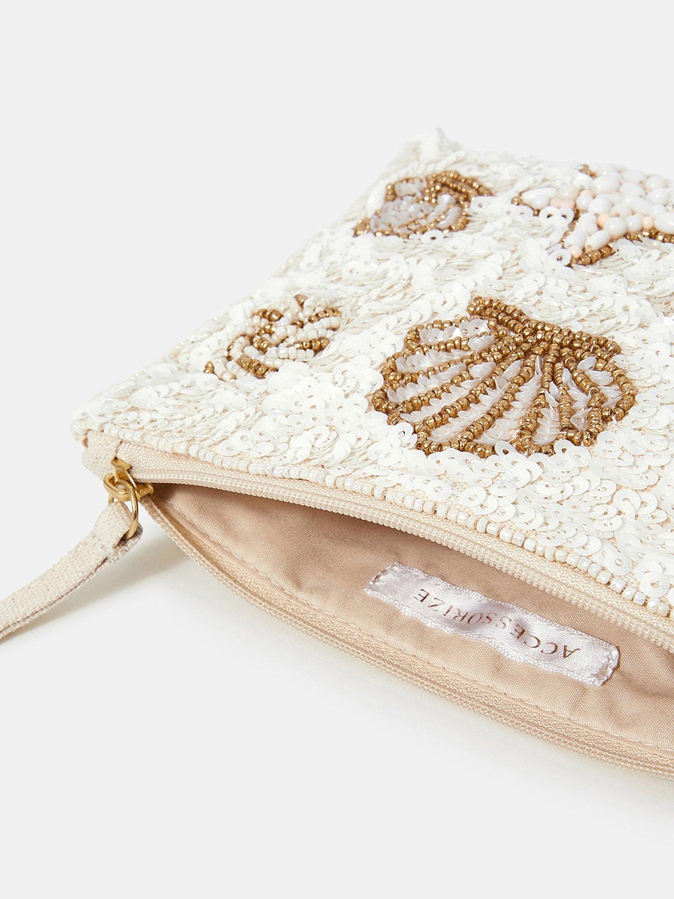 Image 3 of 3 of Accessorize Shell Pouch - Ivory