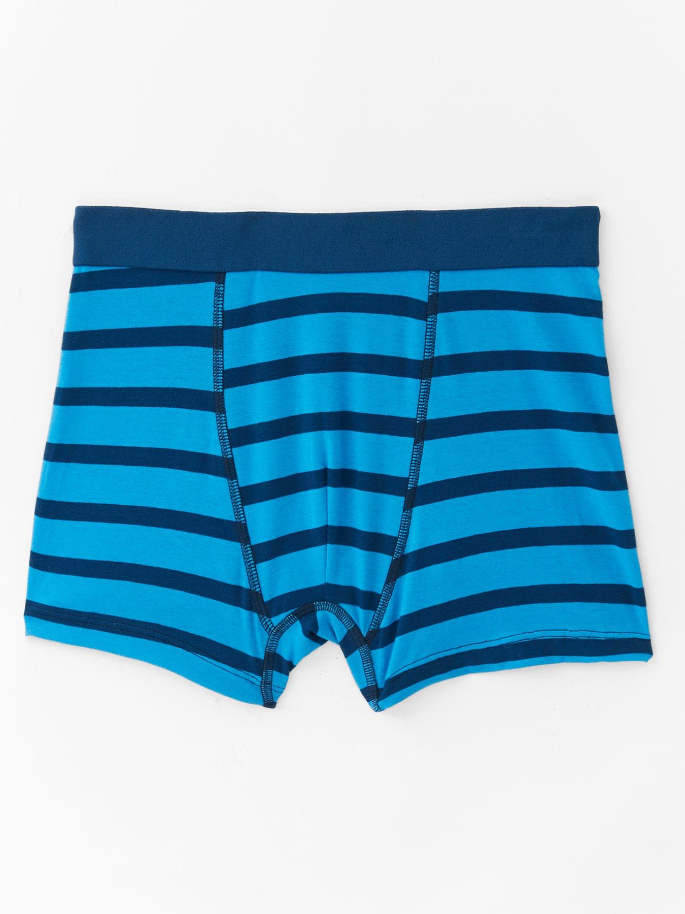 Image 2 of 4 of V by Very Boys 7 Pack Mixed Stripe Boxers - Multi