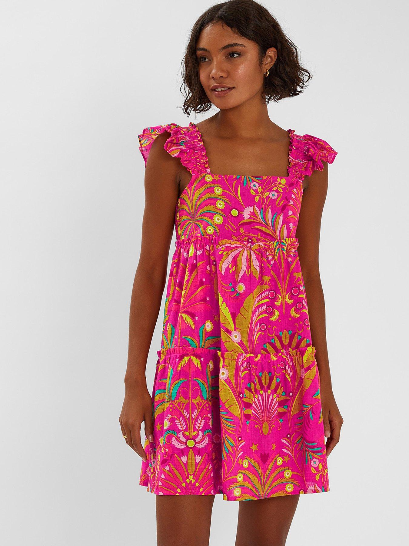 undefined Pink Ornamental Frill - Pink