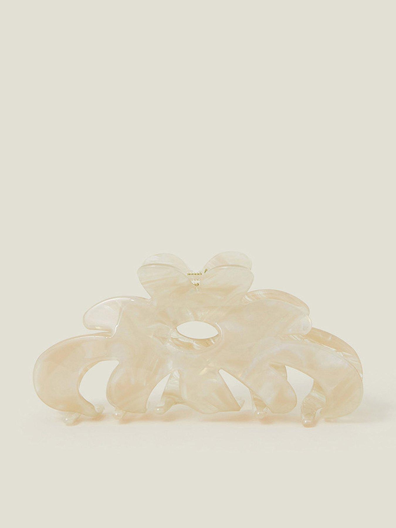 undefined Petal Claw Clip - Natural