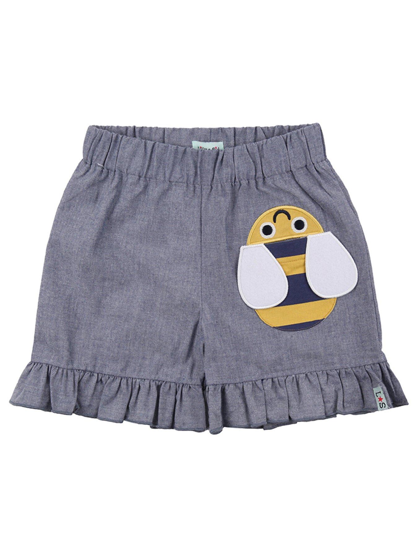 undefined Girls Busy Bee Pocket Shorts - Multi