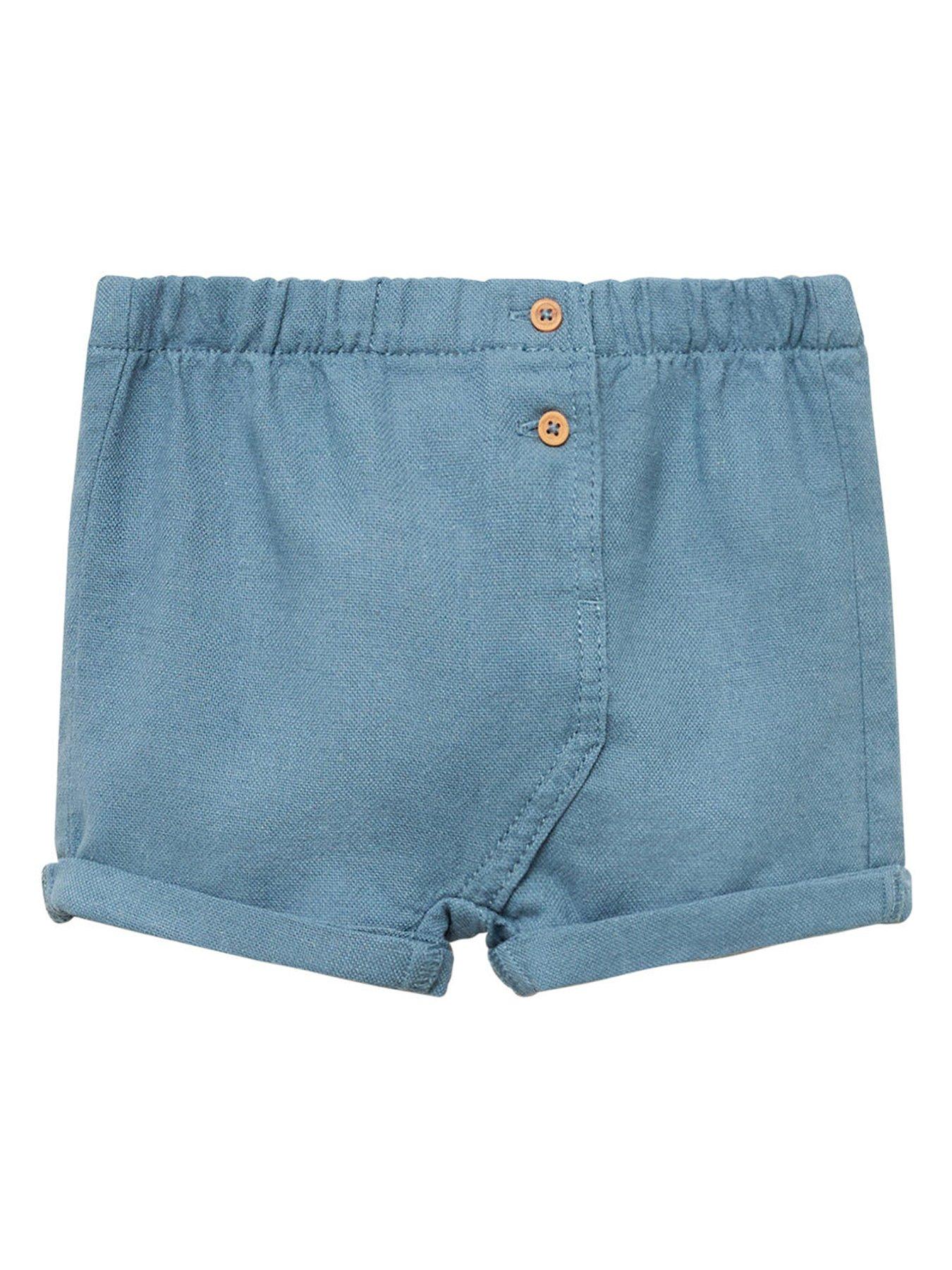 undefined Baby Boys Woven Shorts - Green