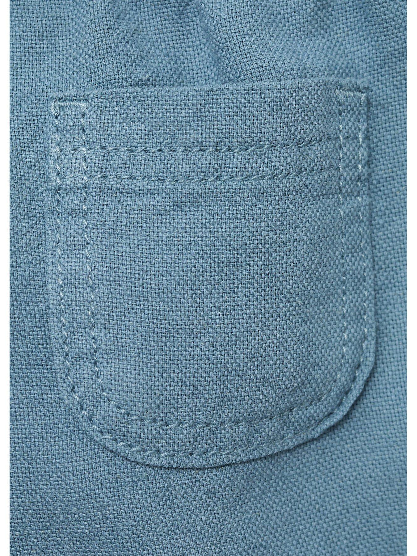 Image 3 of 4 of Mango Baby Boys Woven Shorts - Green