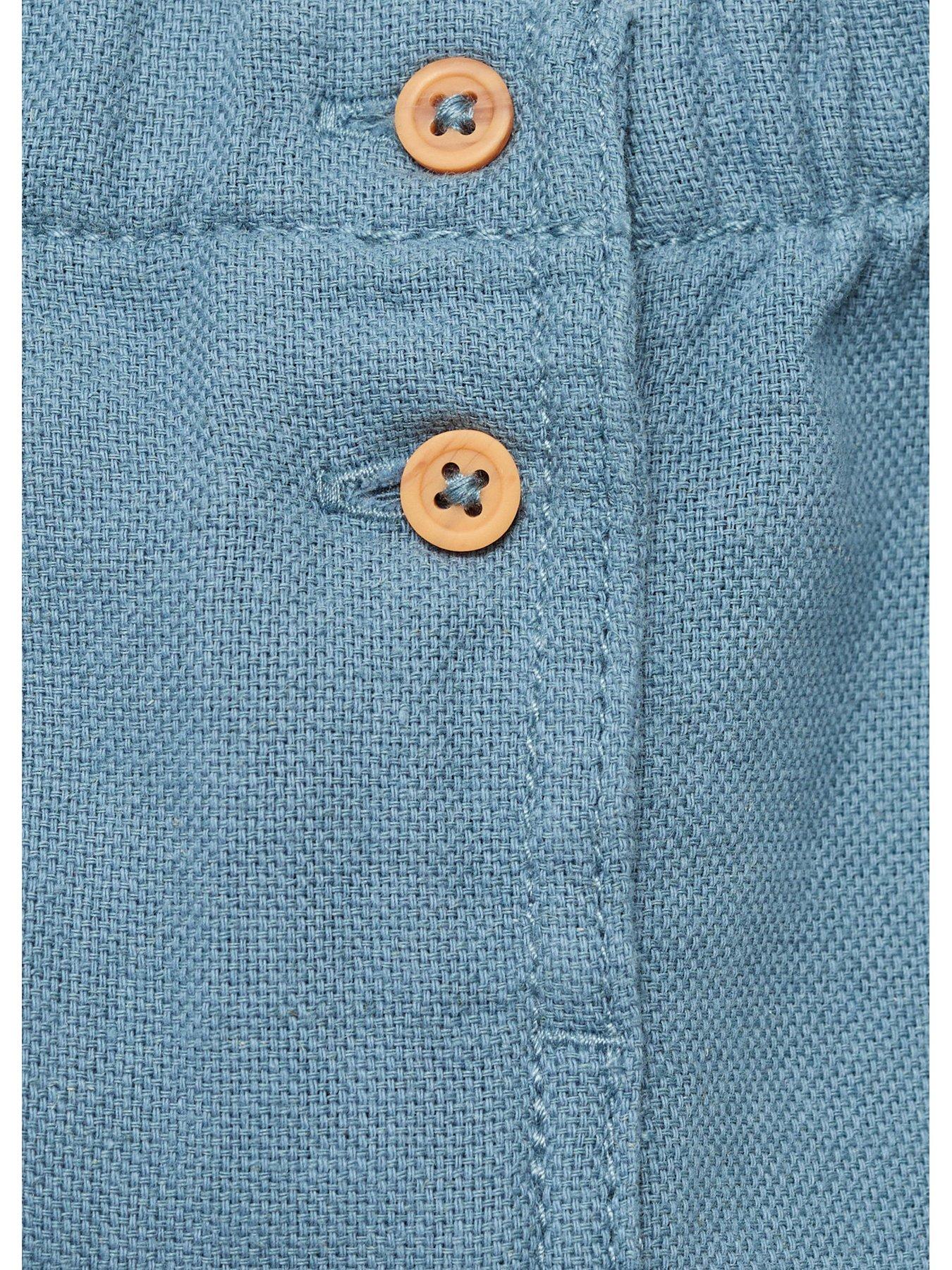 Image 4 of 4 of Mango Baby Boys Woven Shorts - Green