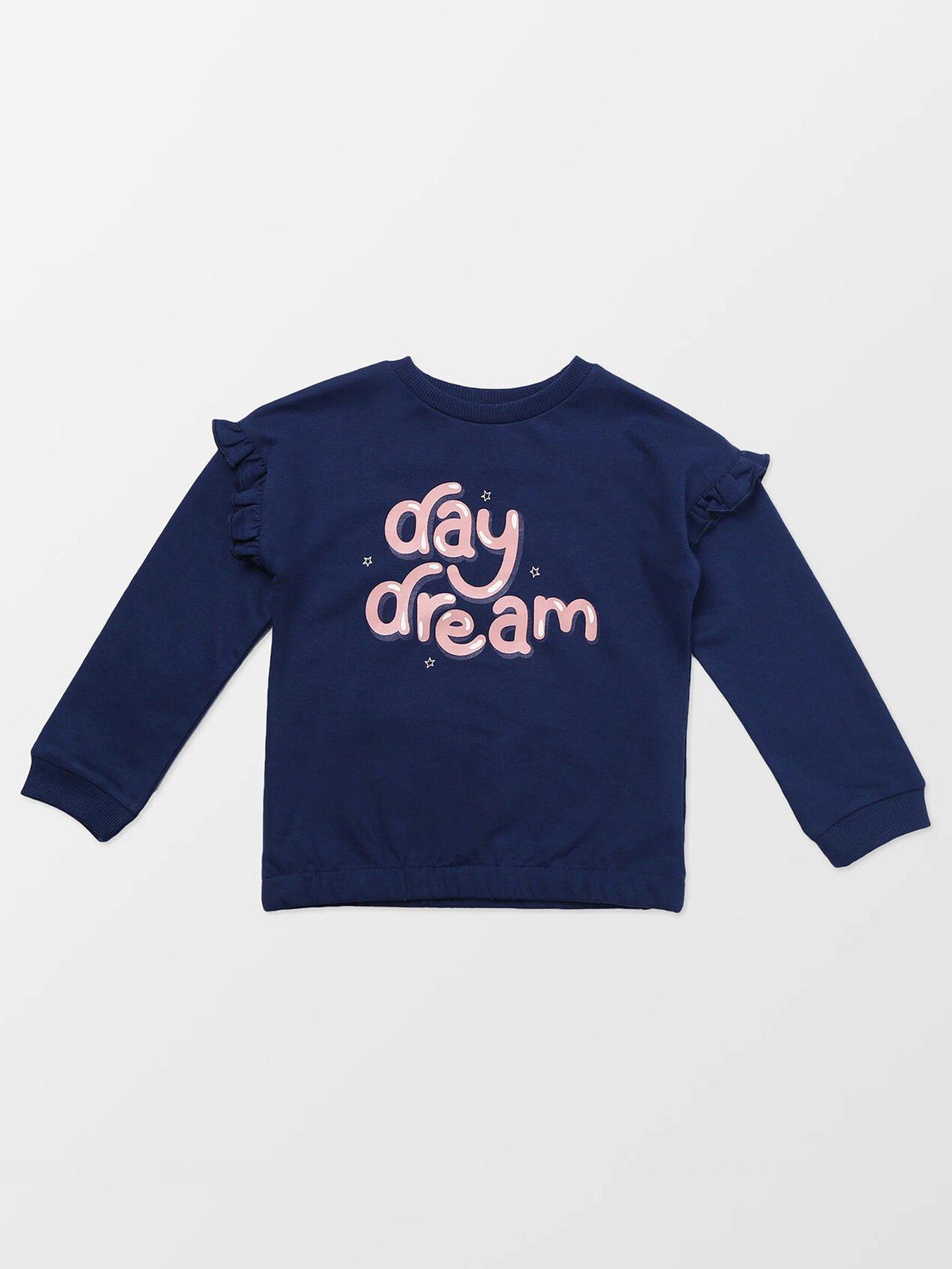 Lilly + Sid Girls Day Dream Sweatshirt, Multi, Size Age: 7-8 Years