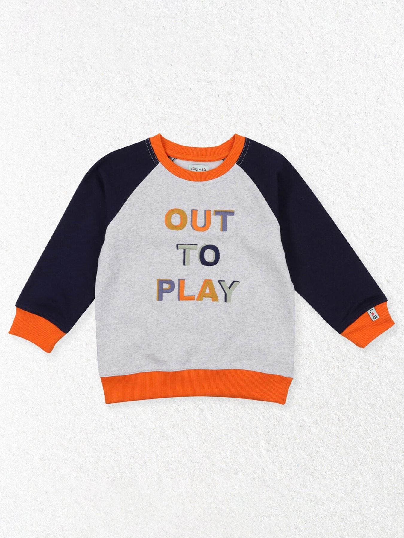 Lilly + Sid Boys Out To Play Sweatshirt - Grey
