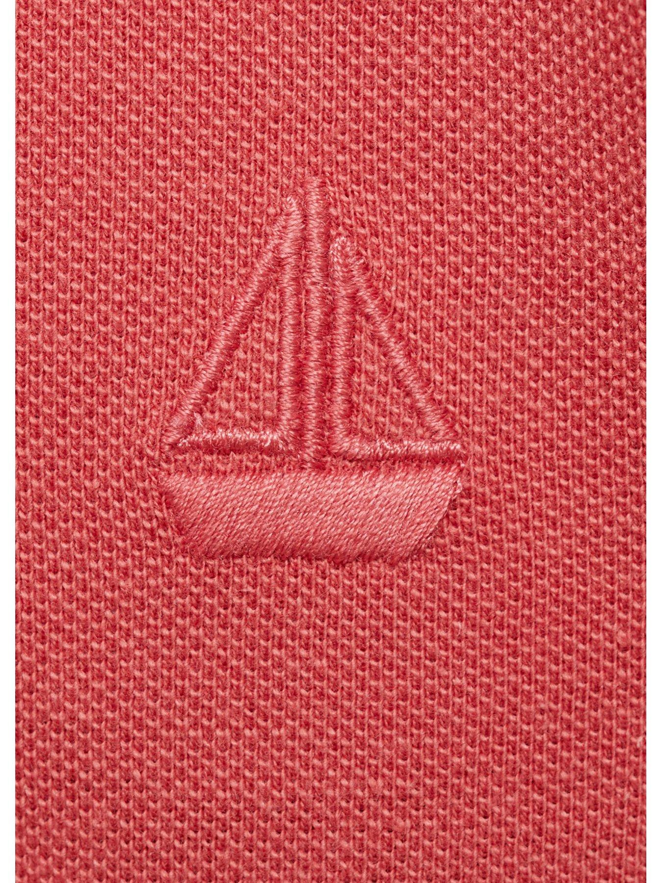 Image 4 of 4 of Mango Younger Boys Short Sleeve Polo Shirt - Red
