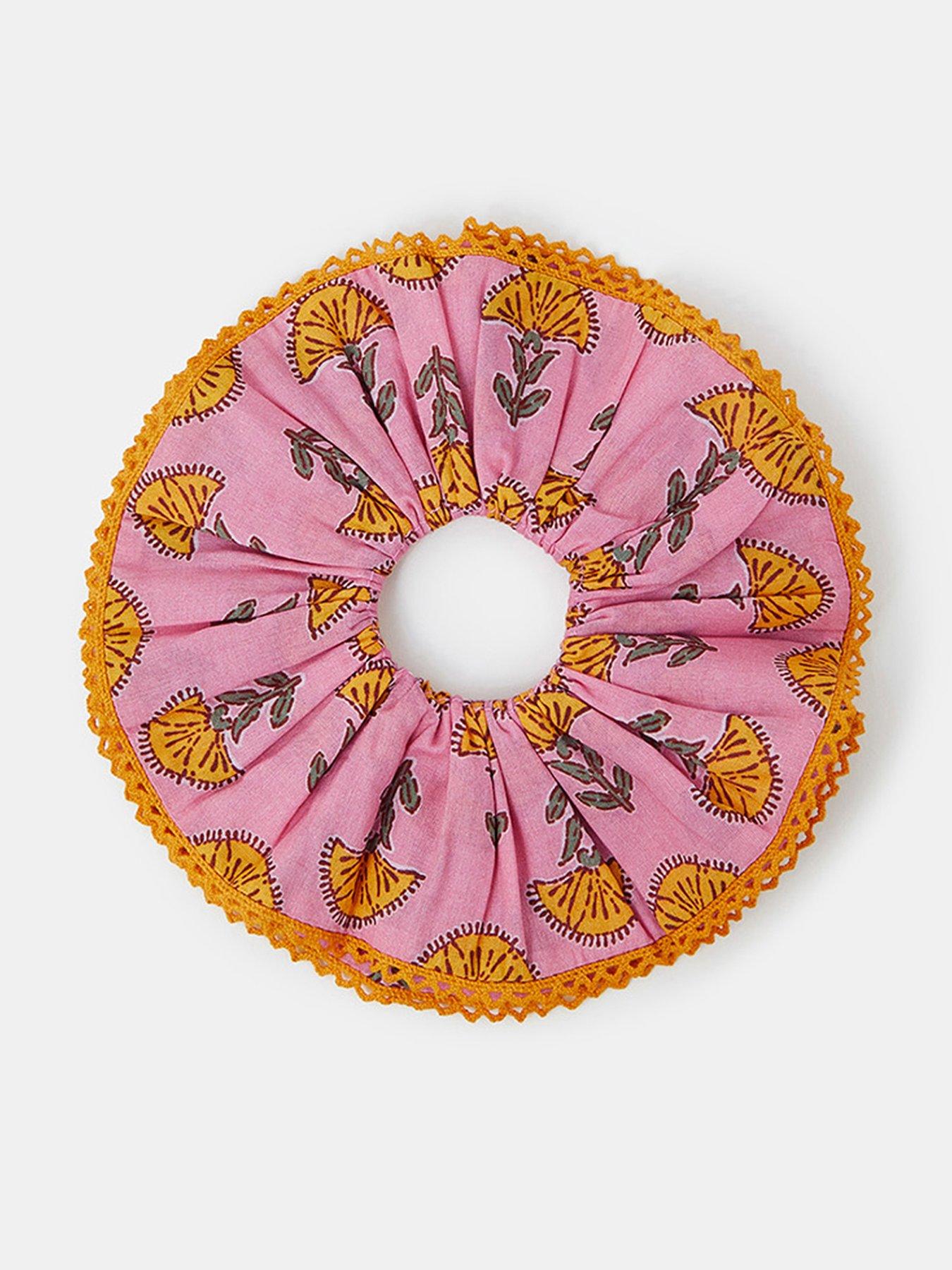 Image 1 of 2 of Accessorize XL Printed Scrunchie - Multi