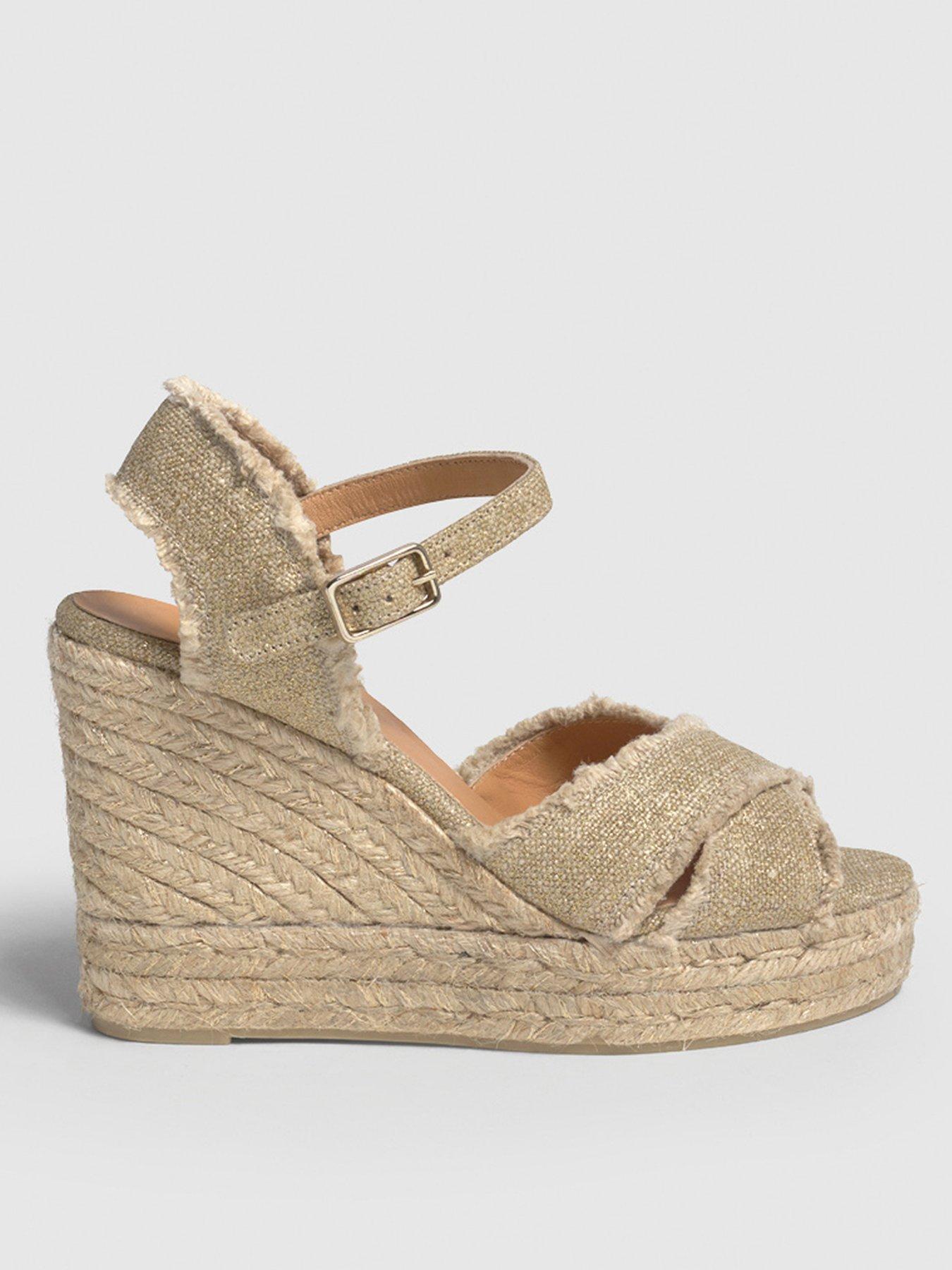 Castaner Bromelia Open Toe Wedge Espadrille