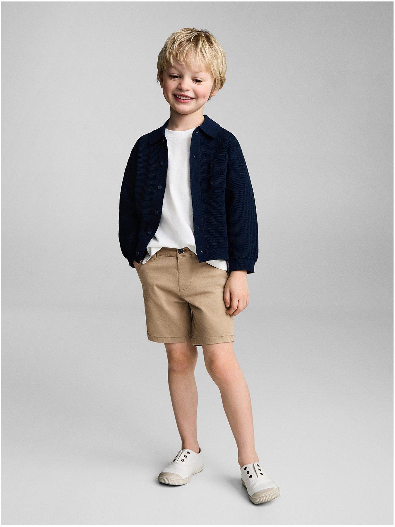 undefined Younger Boys Bermuda Shorts - Beige