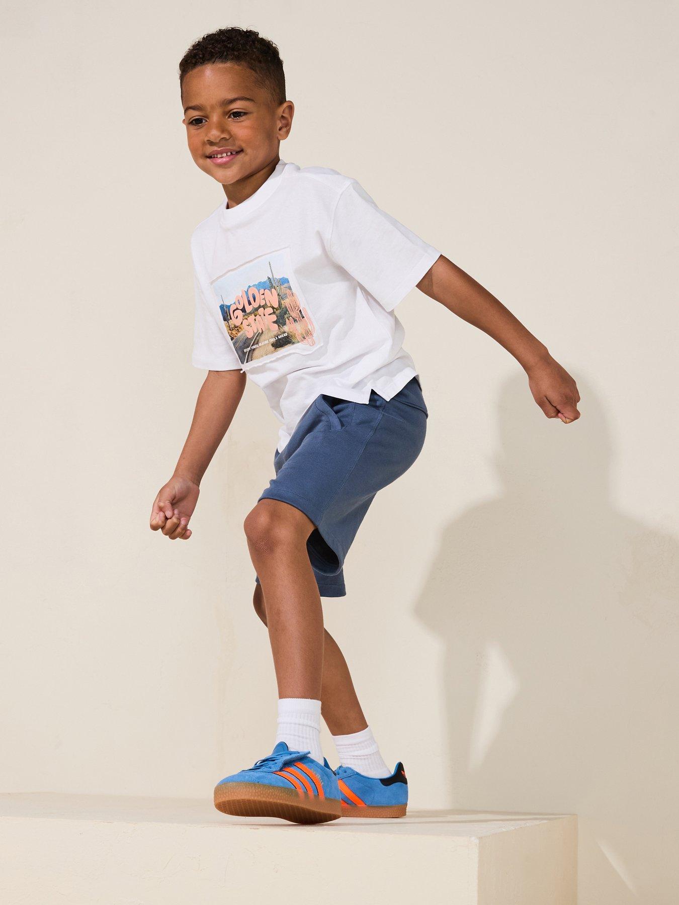 undefined Boys Sweat Shorts - Blue