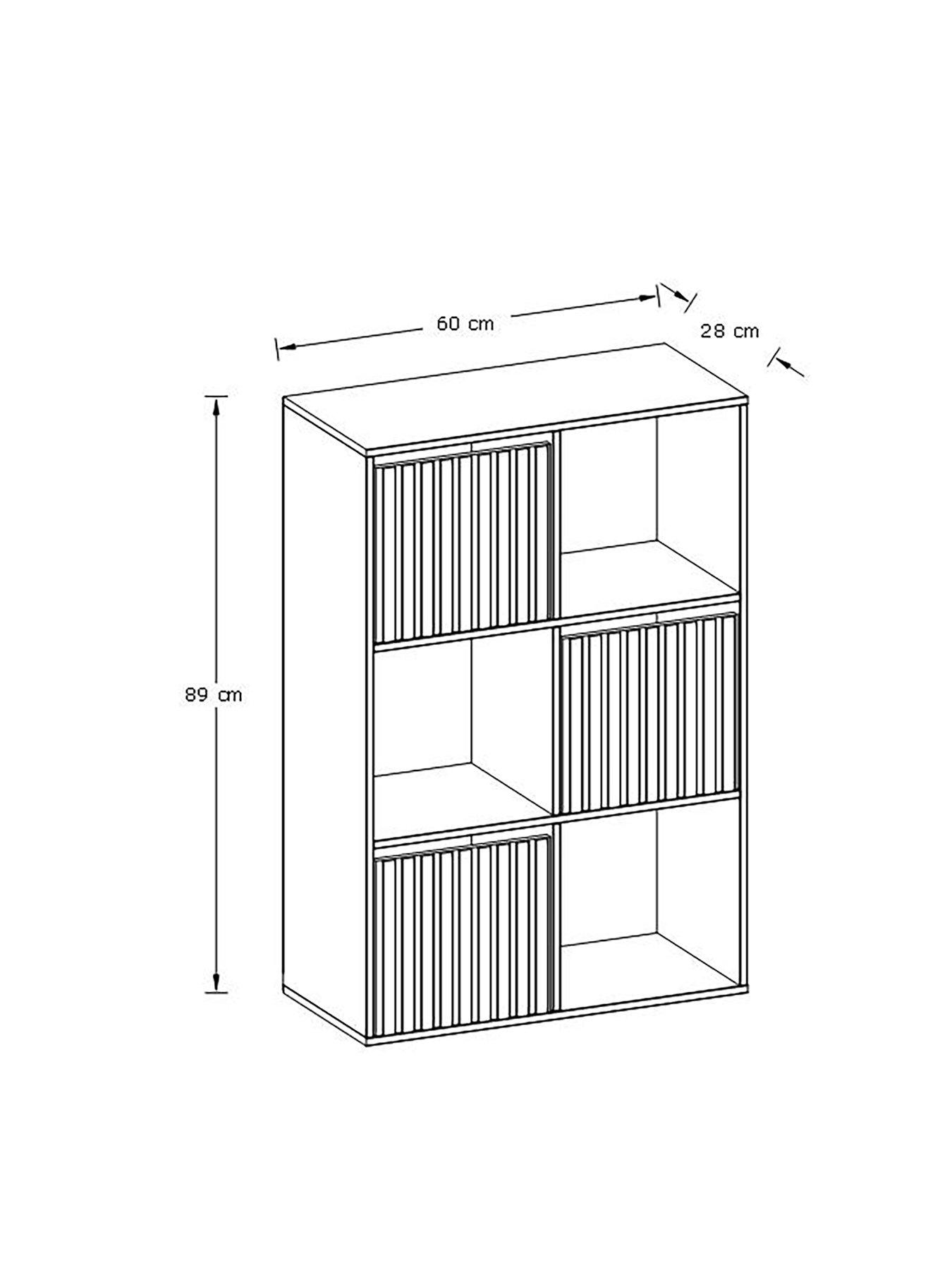 Image 6 of 6 of GFW Kube 2x3 Storage Cube