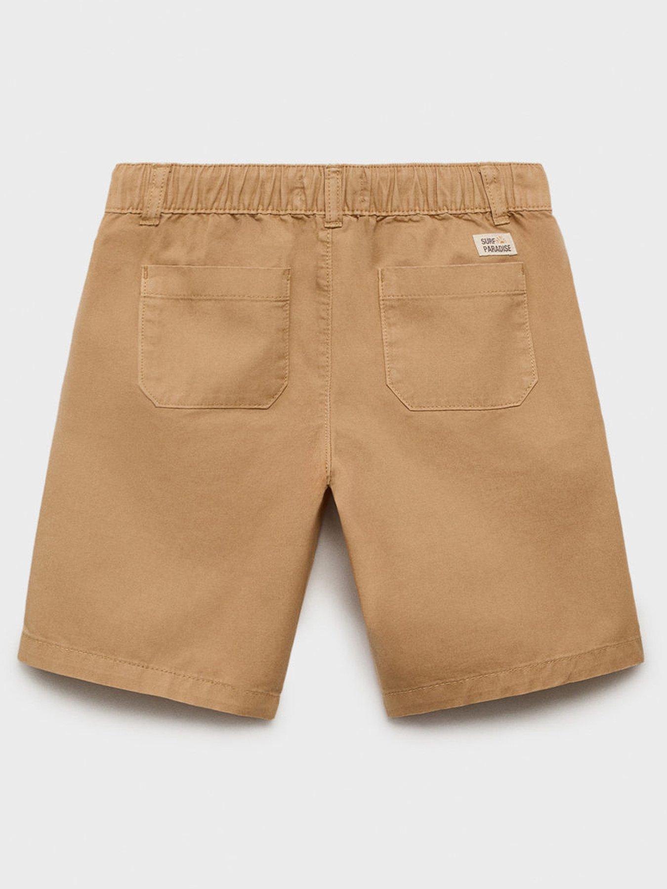 Image 3 of 5 of Mango Boys Bermuda Shorts - Yellow
