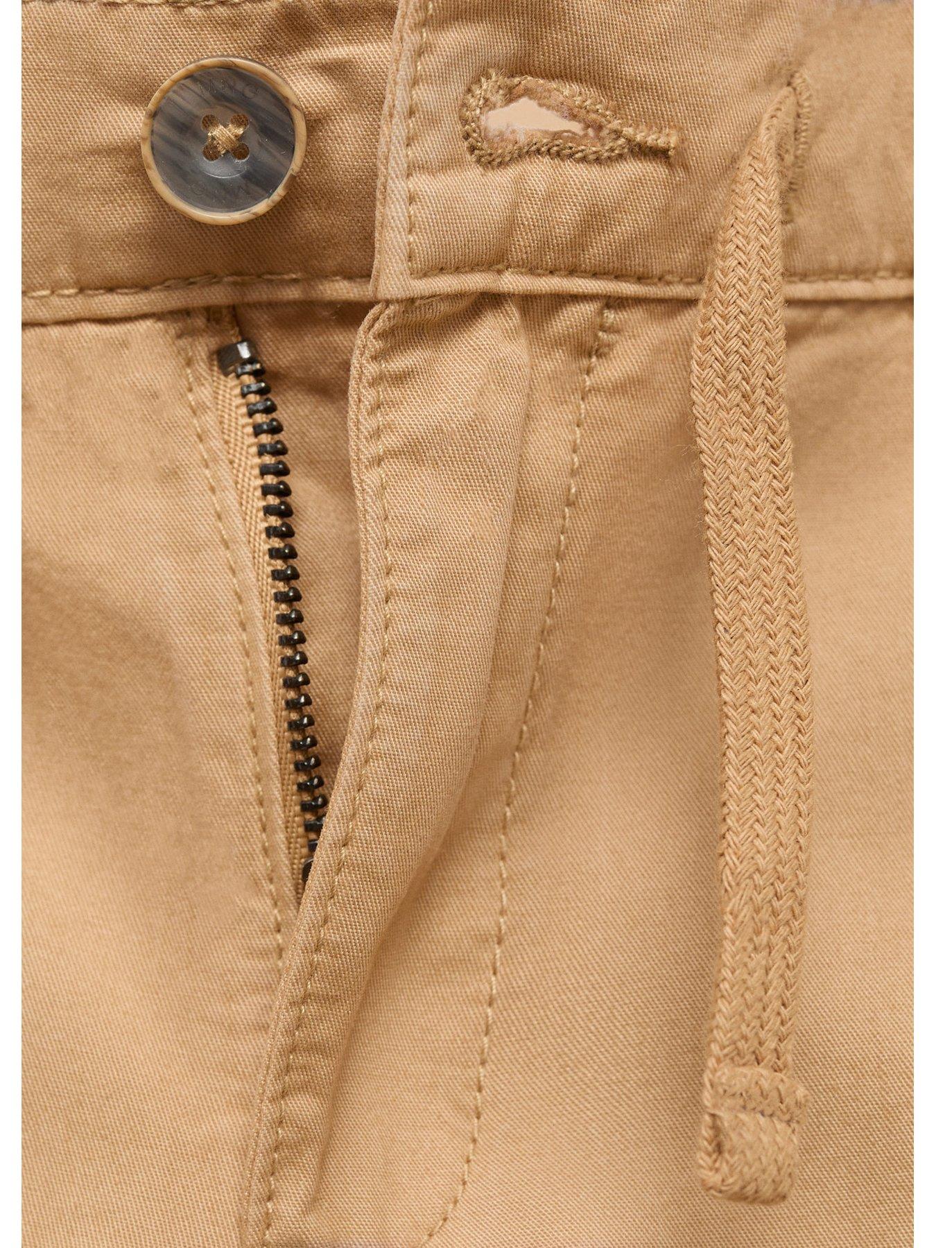 Image 4 of 5 of Mango Boys Bermuda Shorts - Yellow
