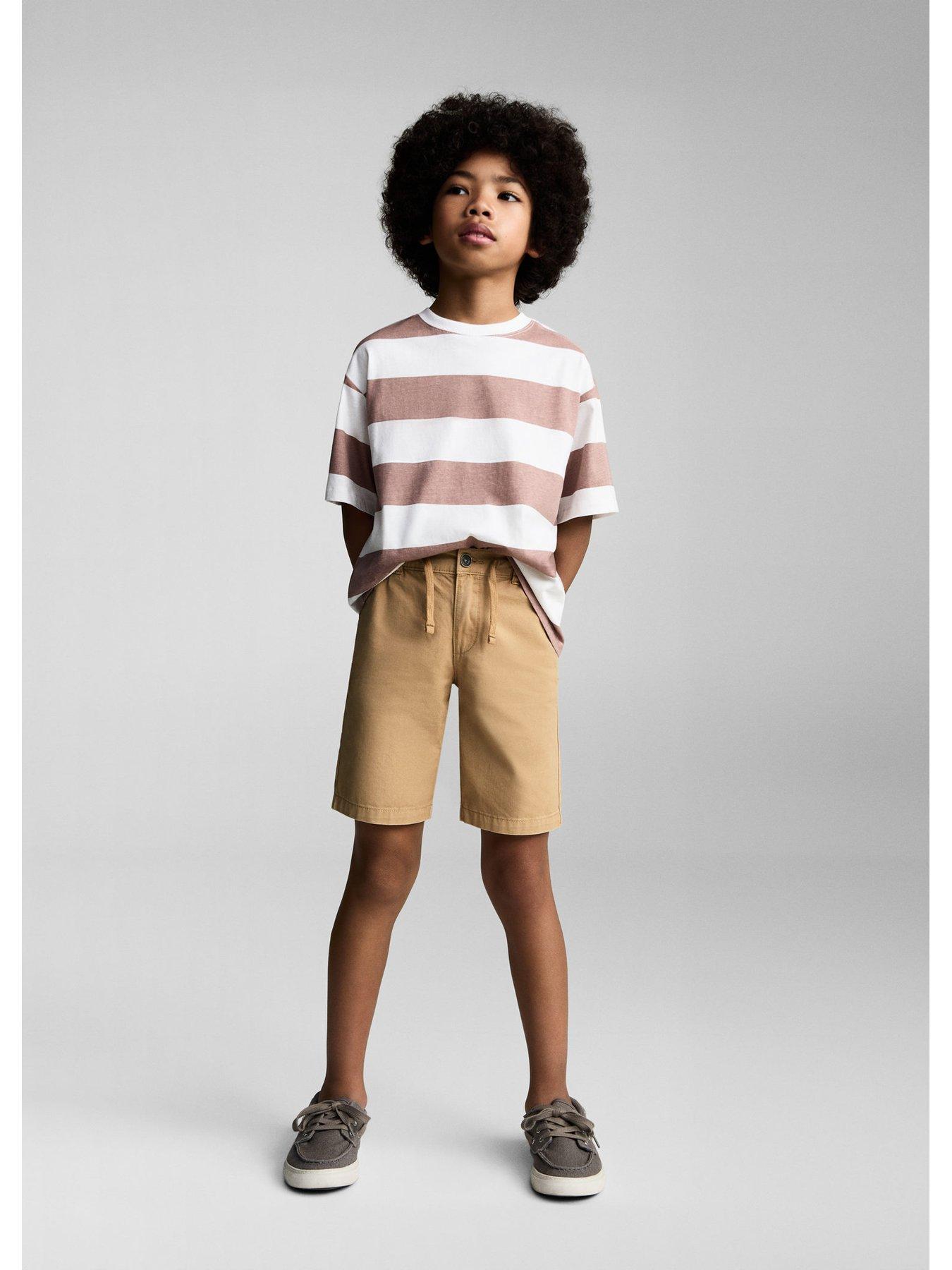 Image 5 of 5 of Mango Boys Bermuda Shorts - Yellow