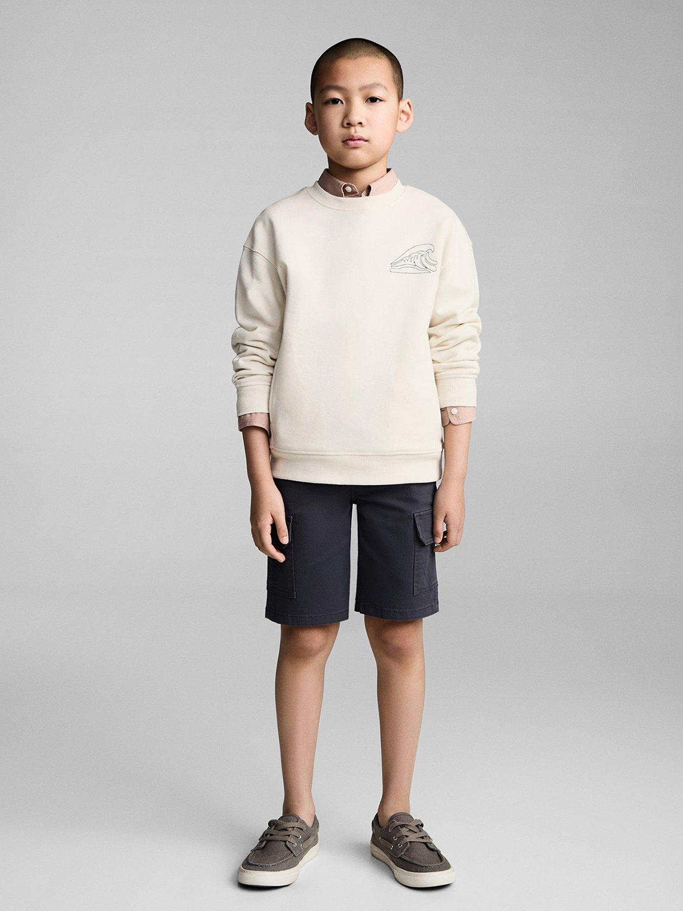 undefined Boys Cargo Shorts - Indigo