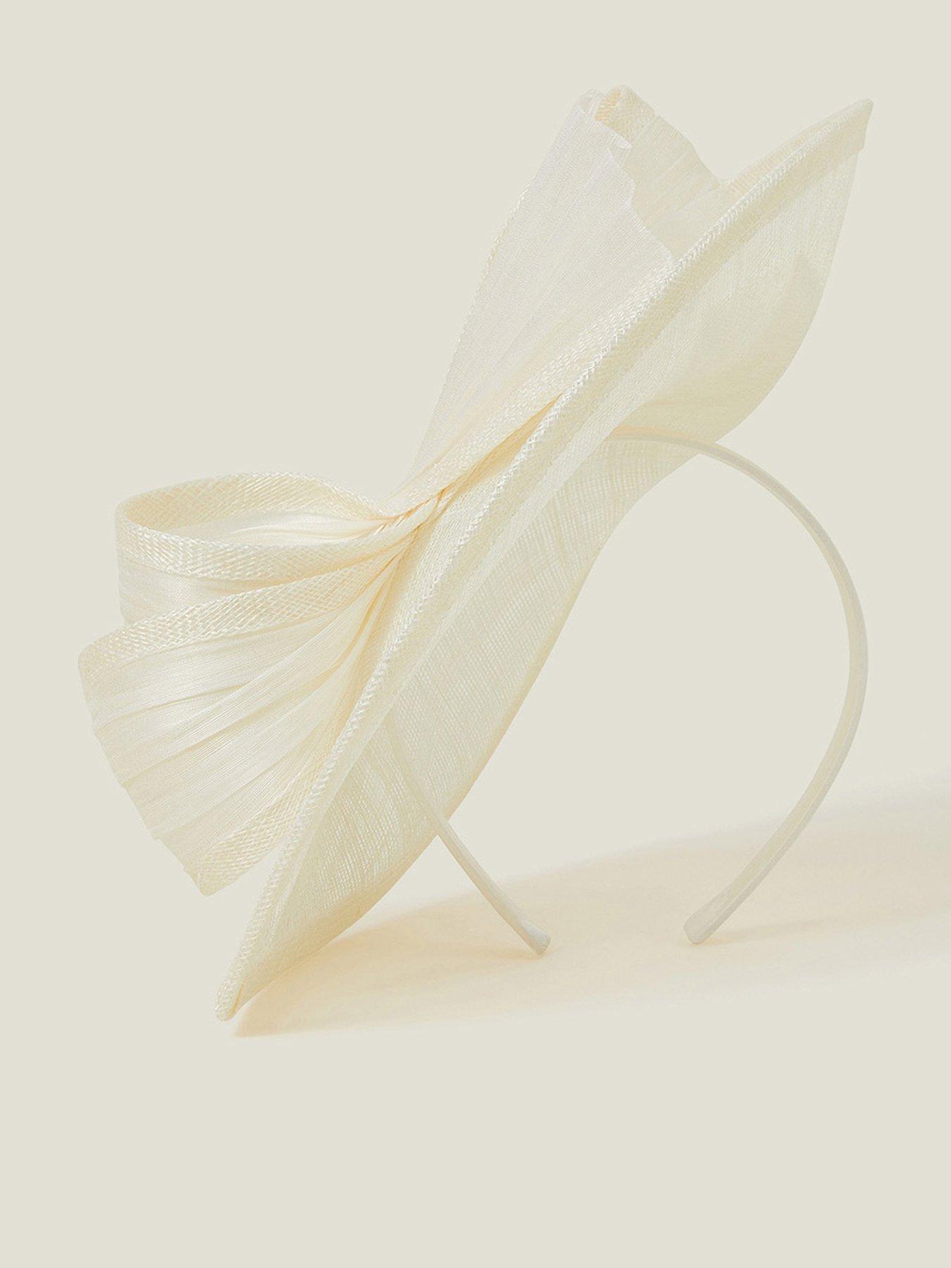 Product photograph of Accessorize Tia Teardrop - Ivory from very.co.uk