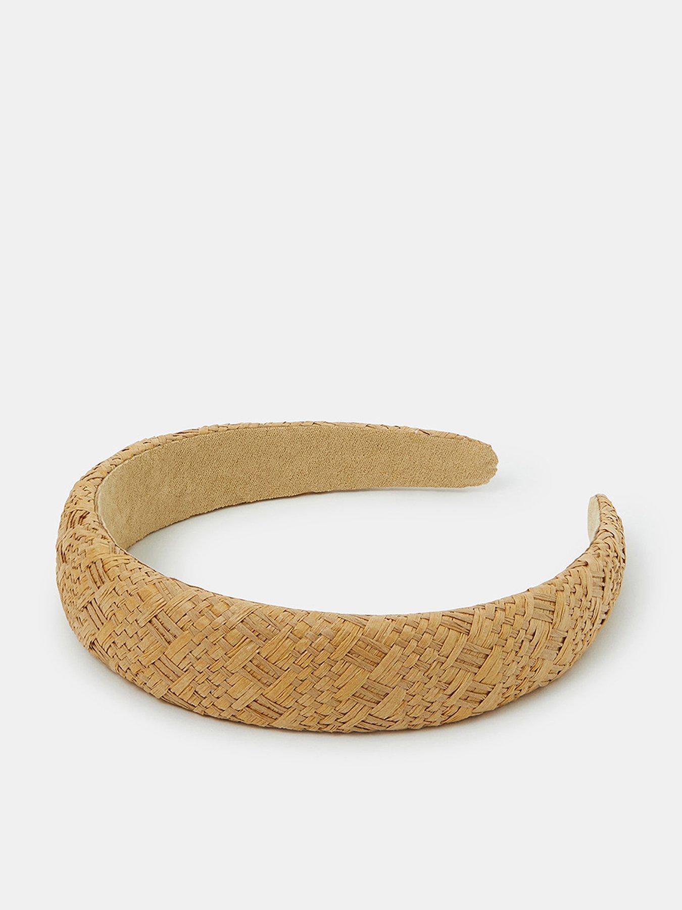 undefined Raffia Headband - Natural
