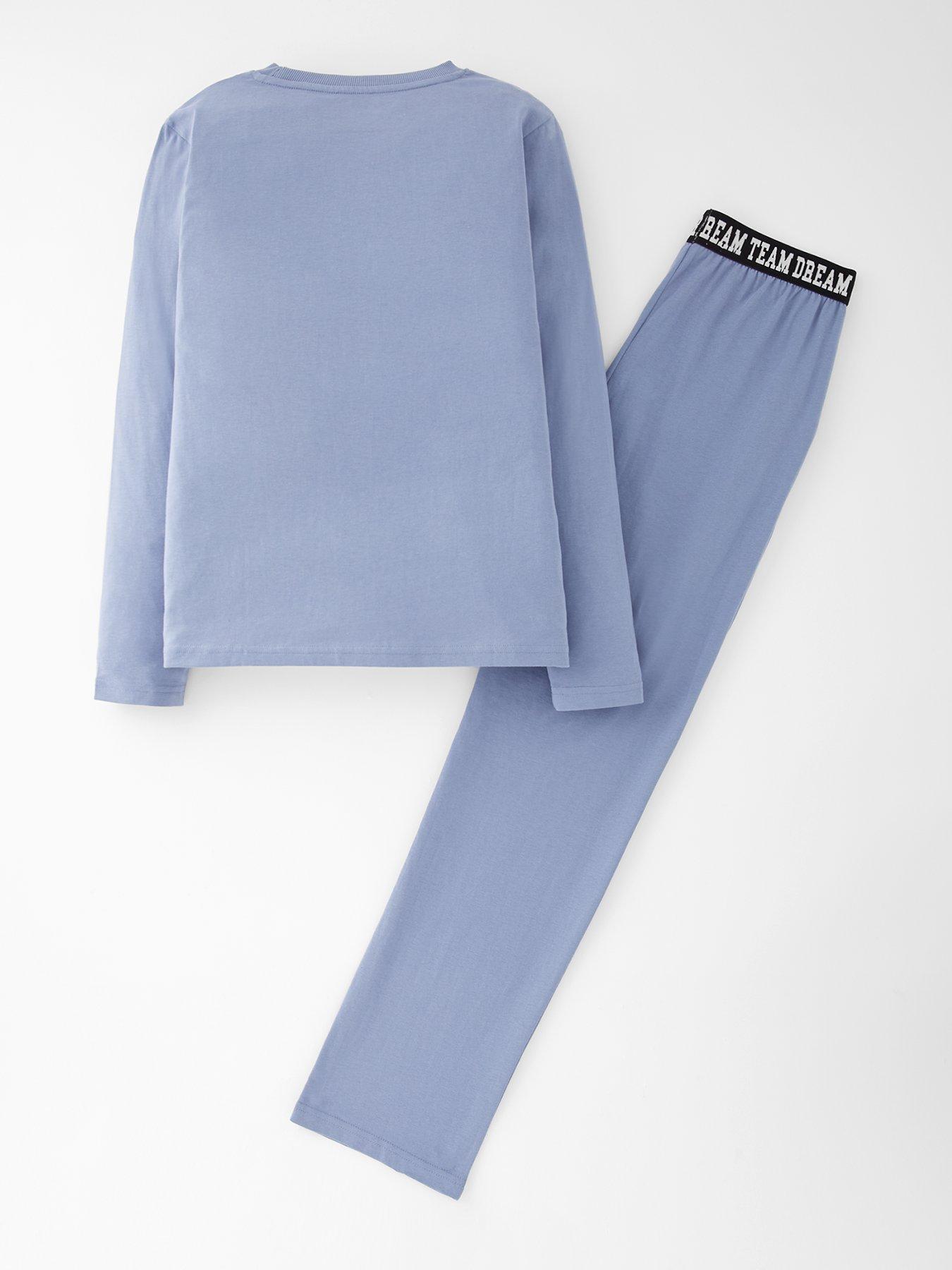 Image 2 of 4 of Mini V by Very Boys Detail Waistband Single Pyjama Set - Multi