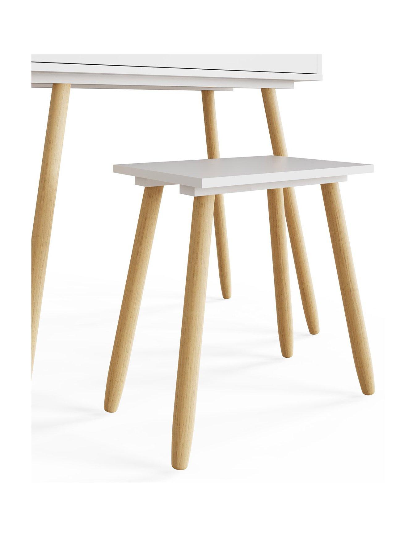 Image 3 of 7 of GFW Signy Led Dressing Table With Stool