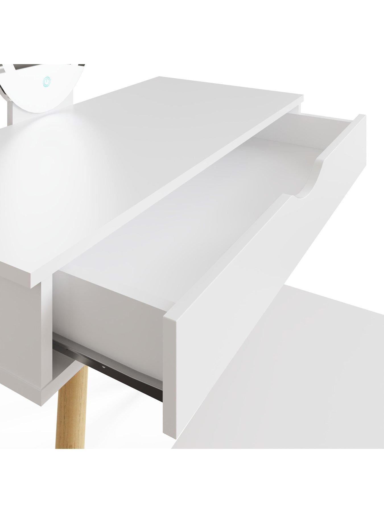 Image 7 of 7 of GFW Signy Led Dressing Table With Stool