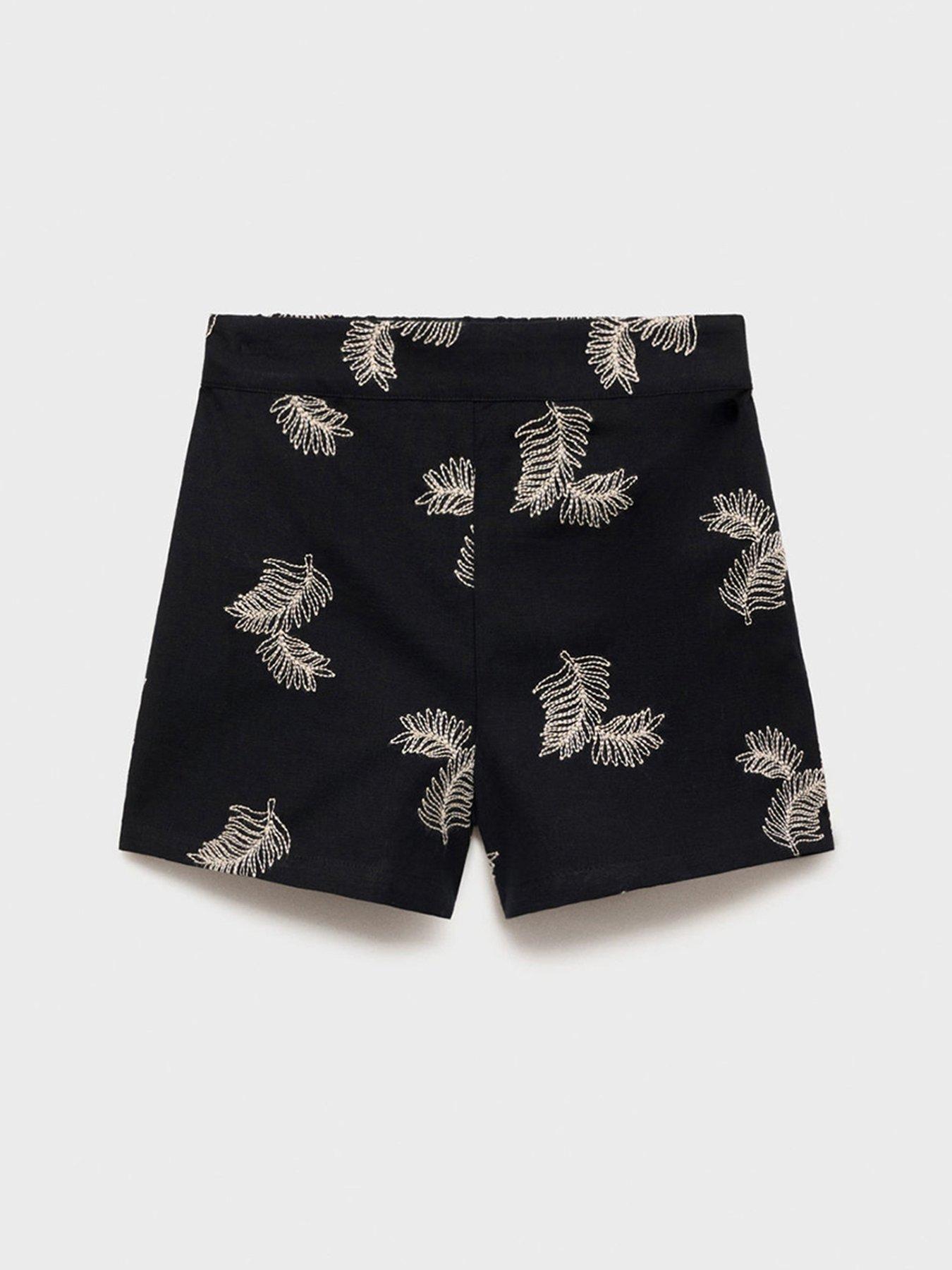 Image 5 of 6 of Mango Girls Helen Co-Ord Shorts - Black