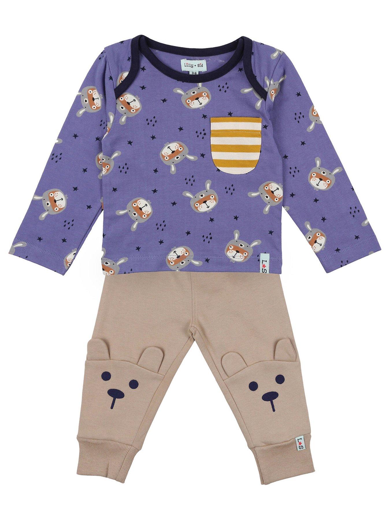 undefined Baby Boys Sid Top & Joggers Set - Multi