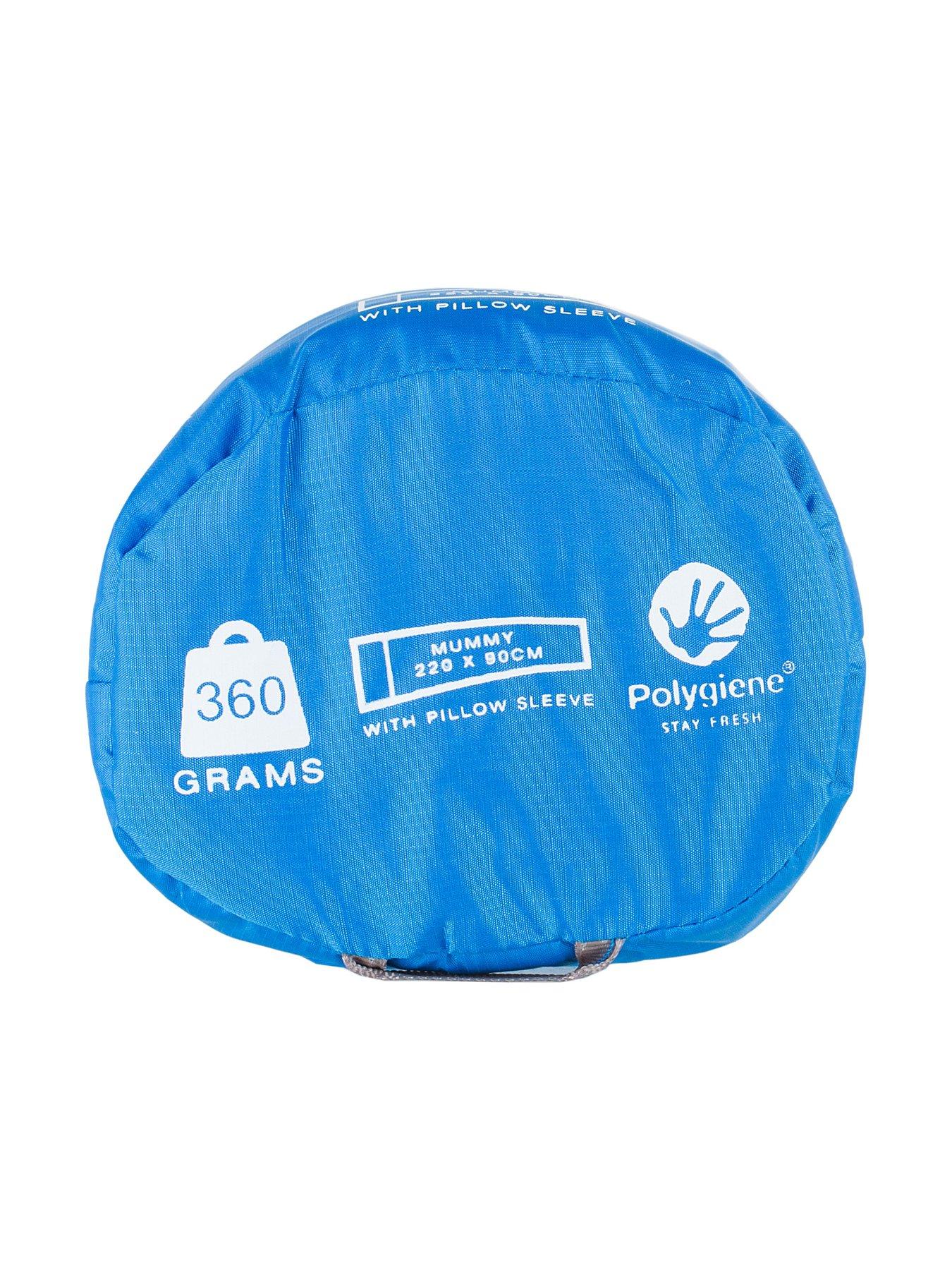 Image 4 of 8 of Lifeventure Mummy&nbsp;Cotton Sleeping Bag Liner&nbsp;- Blue