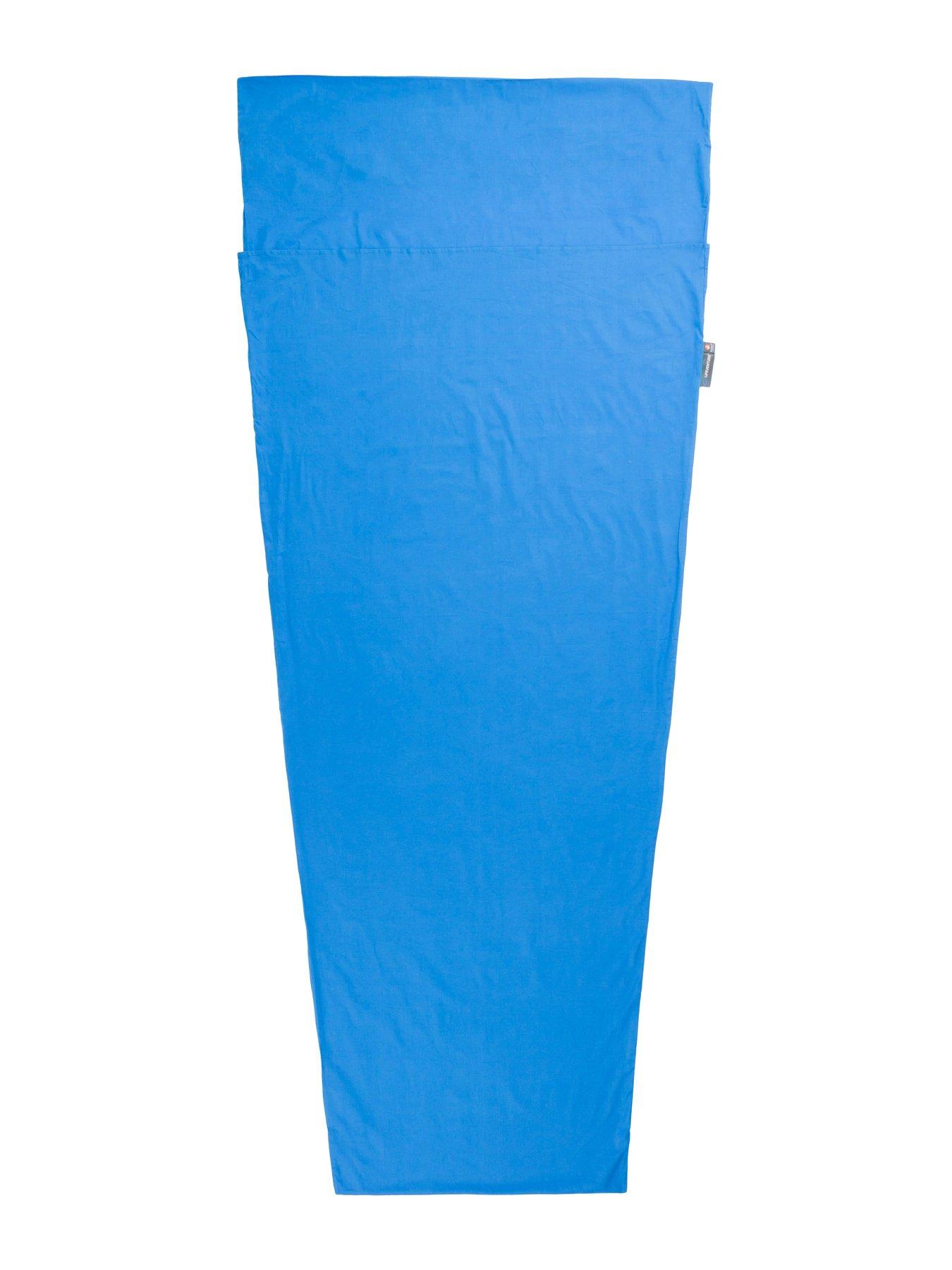 Image 5 of 8 of Lifeventure Mummy&nbsp;Cotton Sleeping Bag Liner&nbsp;- Blue