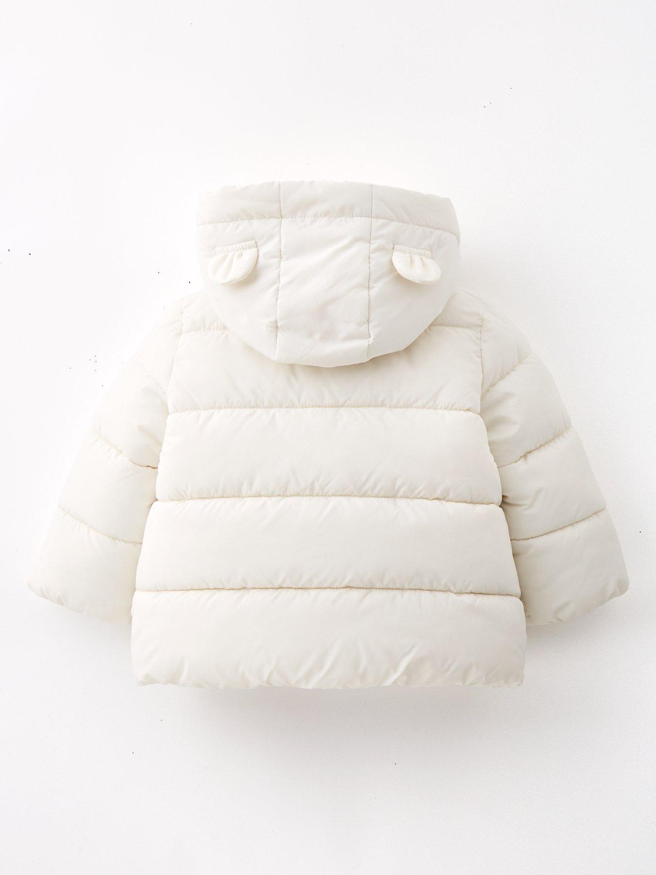 Image 2 of 4 of Mini V by Very Baby Unisex Padded Novelty Jacket - Cream