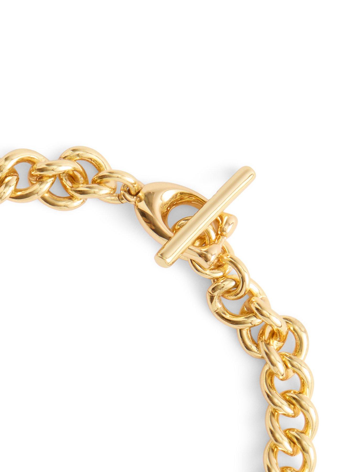 Image 4 of 4 of COACH Handbag Shop Charm Bracelet - Gold