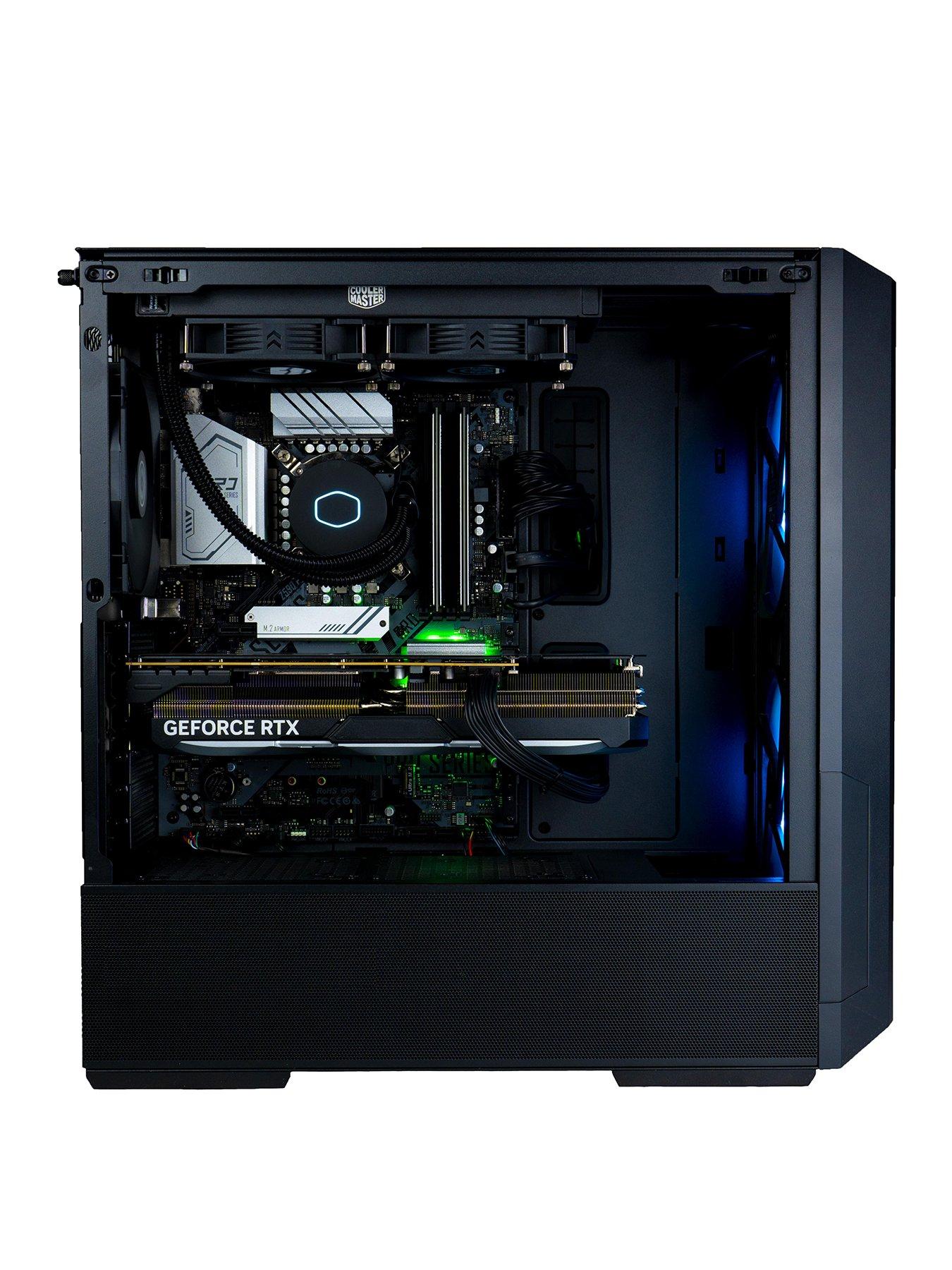Image 2 of 7 of CyberPower PC LC216 Gaming Desktop&nbsp;- GeForce RTX 5070, Intel Core i7,&nbsp;32GB RAM,&nbsp;1TB SSD