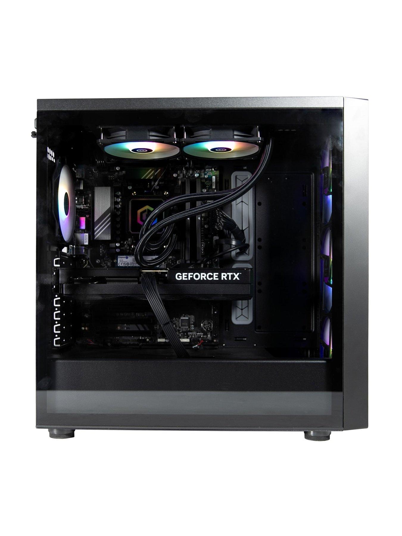Image 5 of 7 of CyberPower PC MasterBox&nbsp;600 Gaming Desktop&nbsp;- GeForce RTX 5070 Ti, AMD Ryzen 7, 32GB RAM, 1TB SSD
