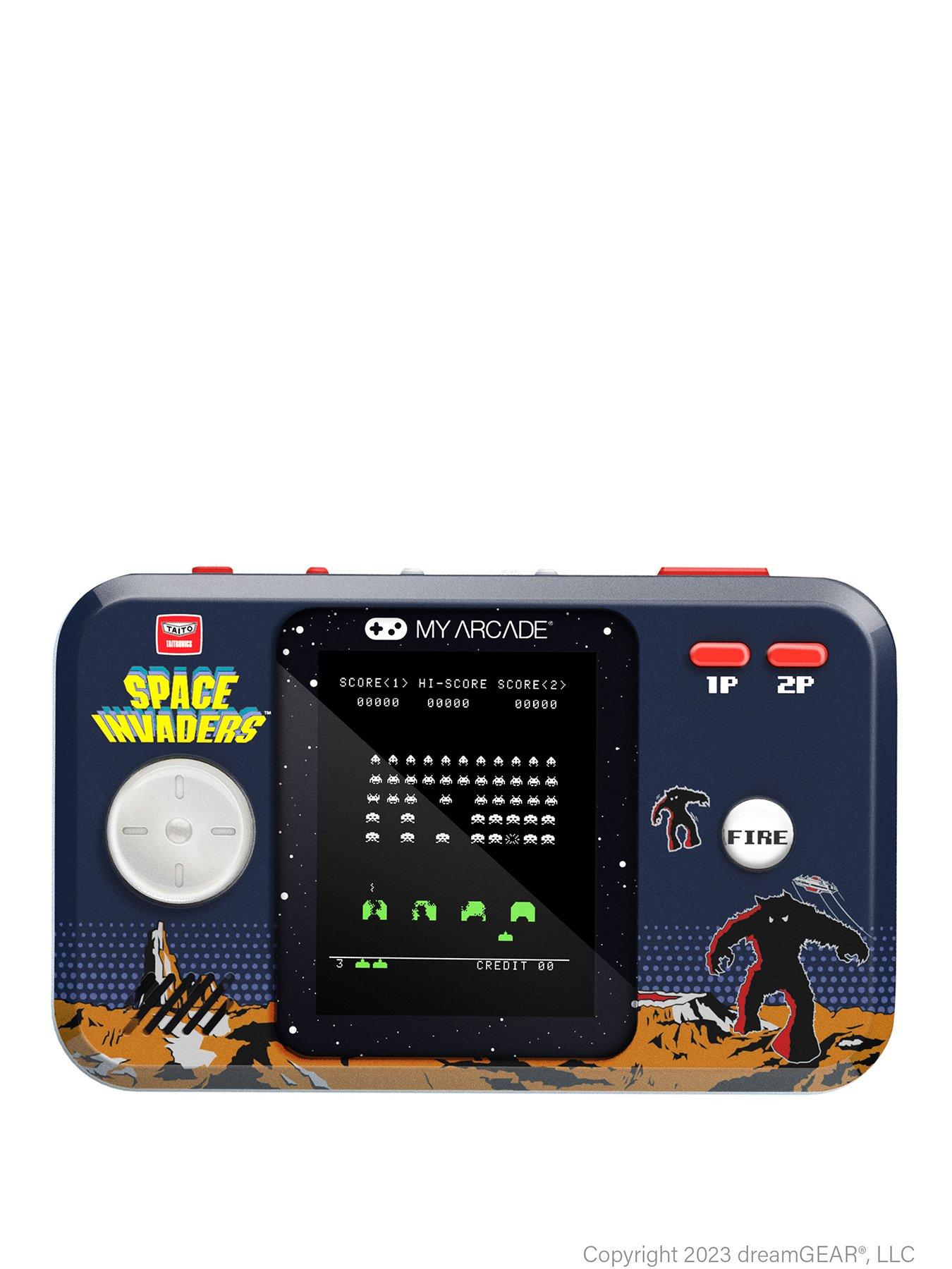 undefined Pocket Player Pro Space Invaders Portable Gaming System