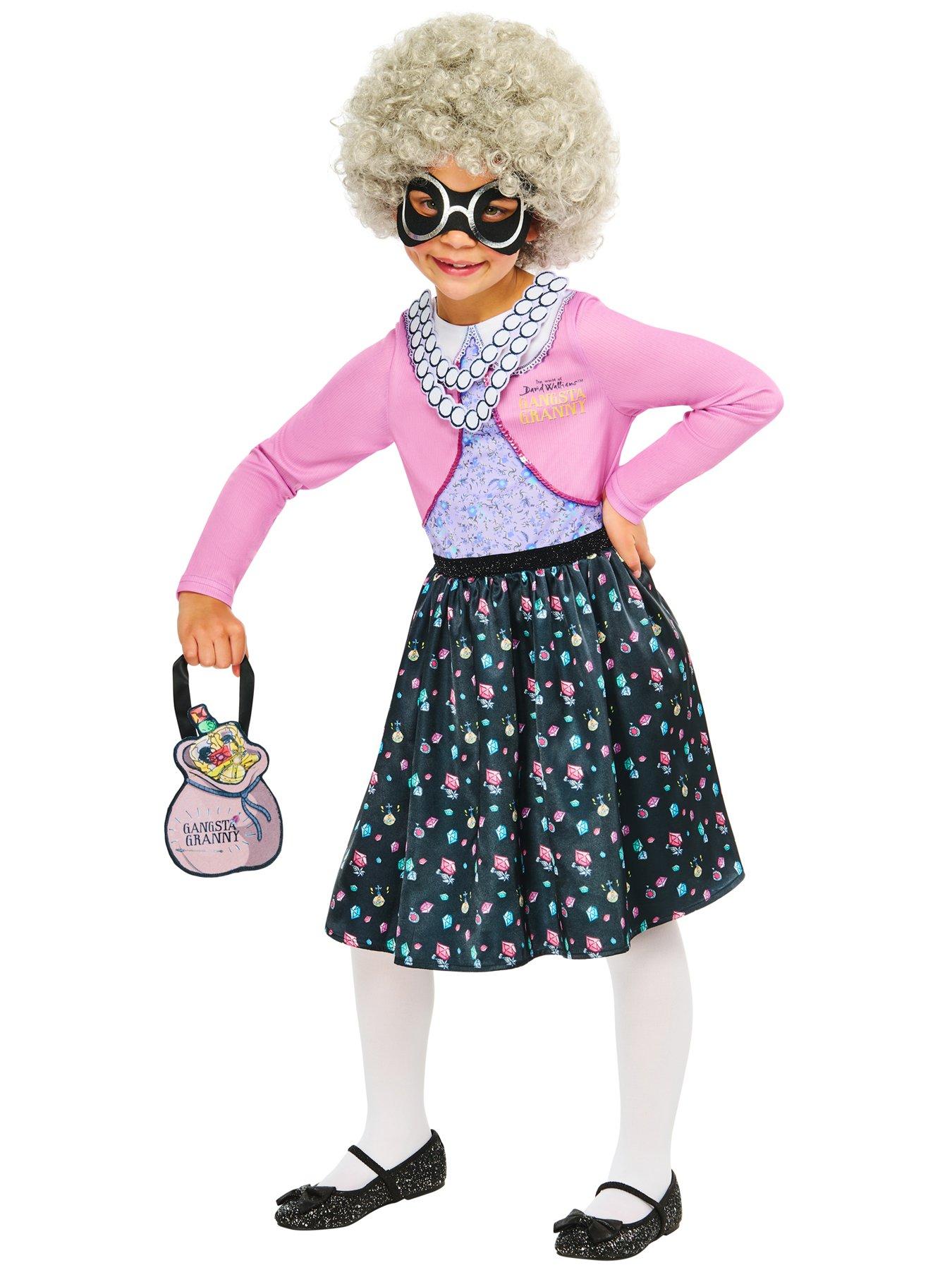 undefined Gangsta Granny Child Costume