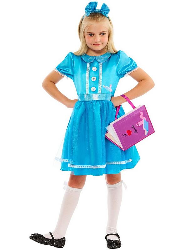 Tilda the Bookworm Costume Blue Dress for Girls Tilda the Bookworm Costume Blue Dress for Girls