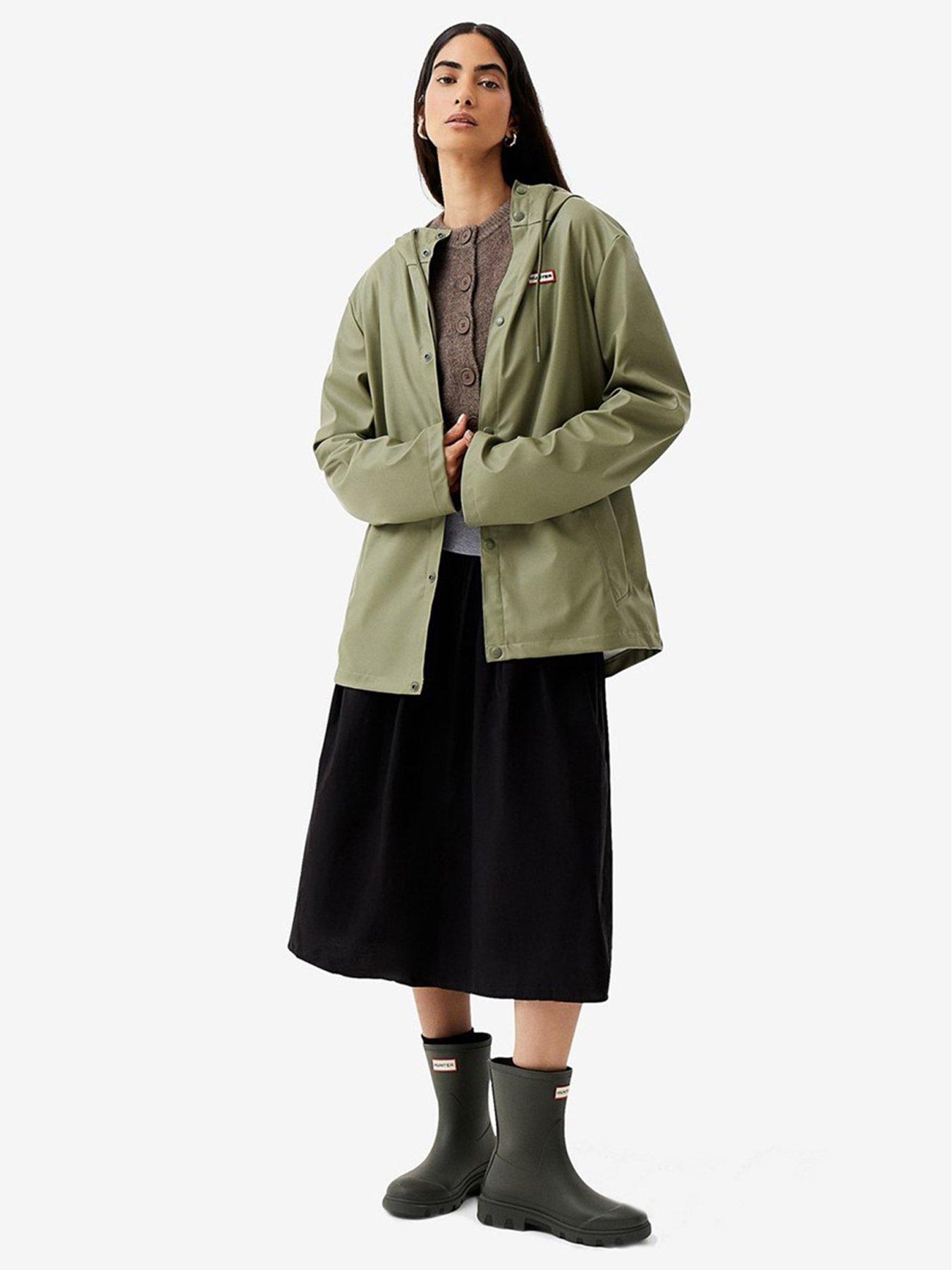 undefined Pu Hooded Jacket
