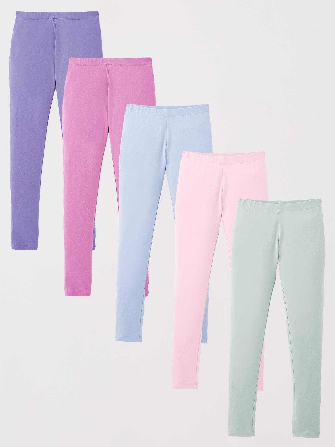 undefined Girls 5 Pack Leggings