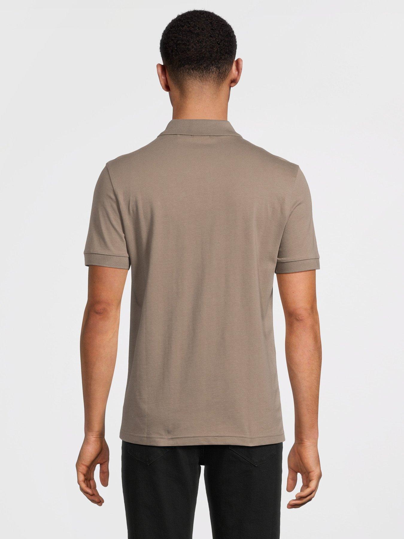 Image 2 of 5 of BOSS Passenger Slim Fit Short Sleeve Polo Shirt - Dark Grey