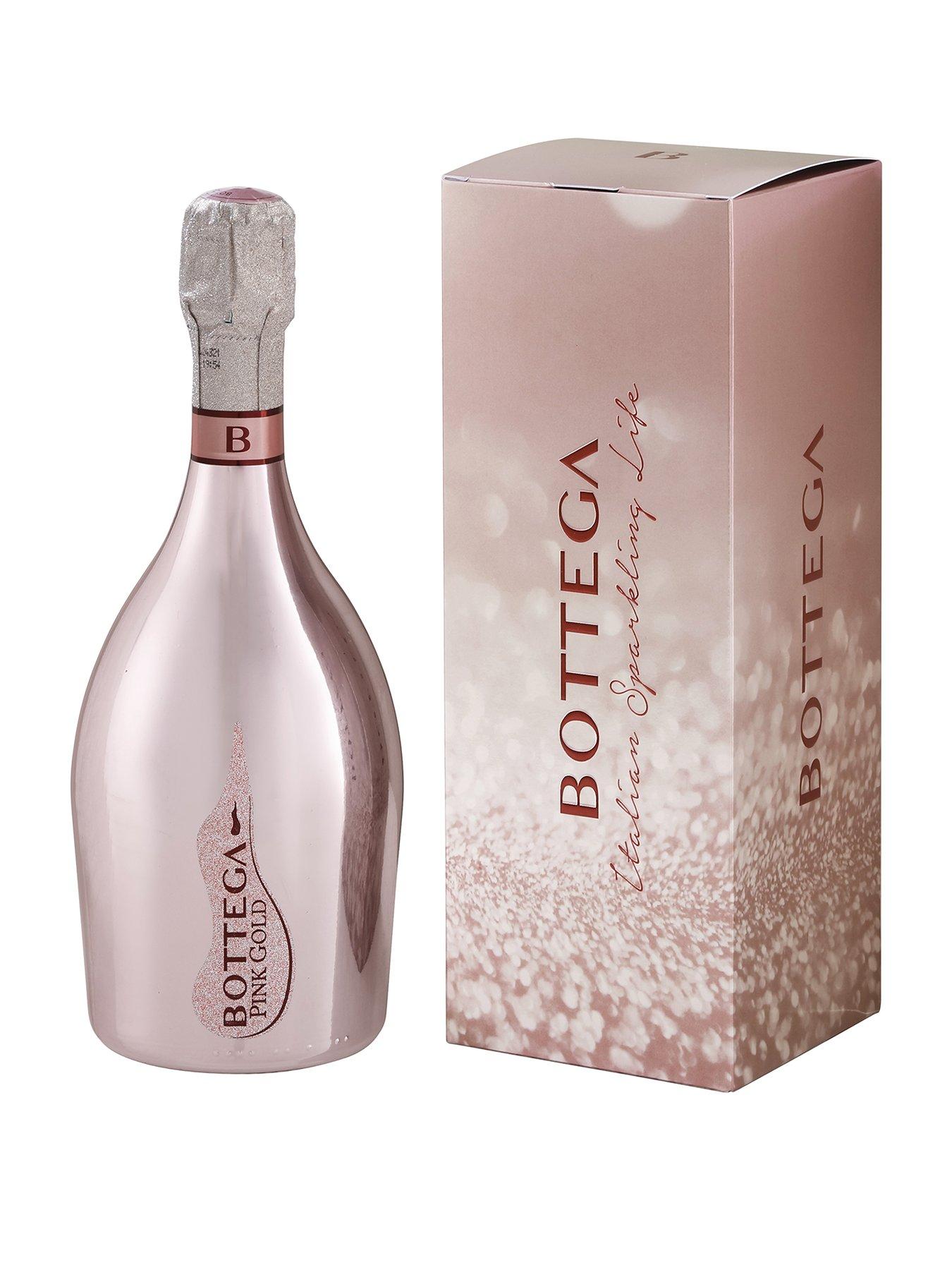 Bottega Pink Gold Prosecco DOC Rose 75cl Gift Boxed