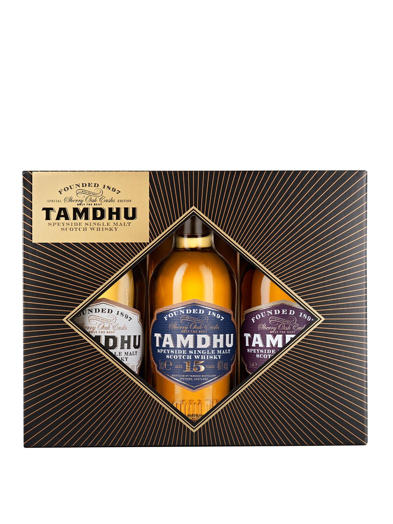 Image 1 of 1 of Tamdhu Speyside Single Malt Whisky 3x5cl (12yo, 15yo, 18yo)