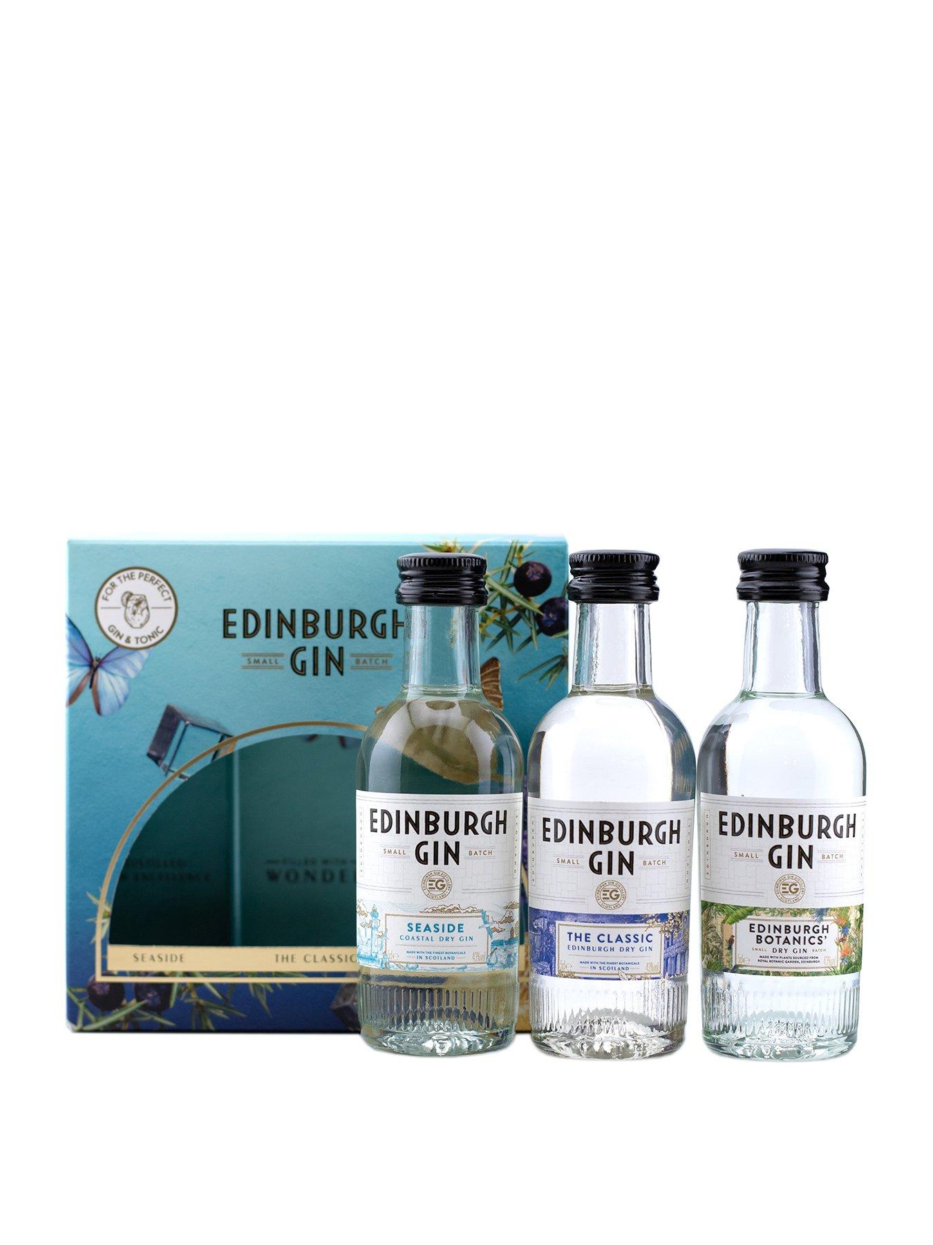 Edinburgh gin Edinburgh London Dry Gin Collection 3 x 5cl