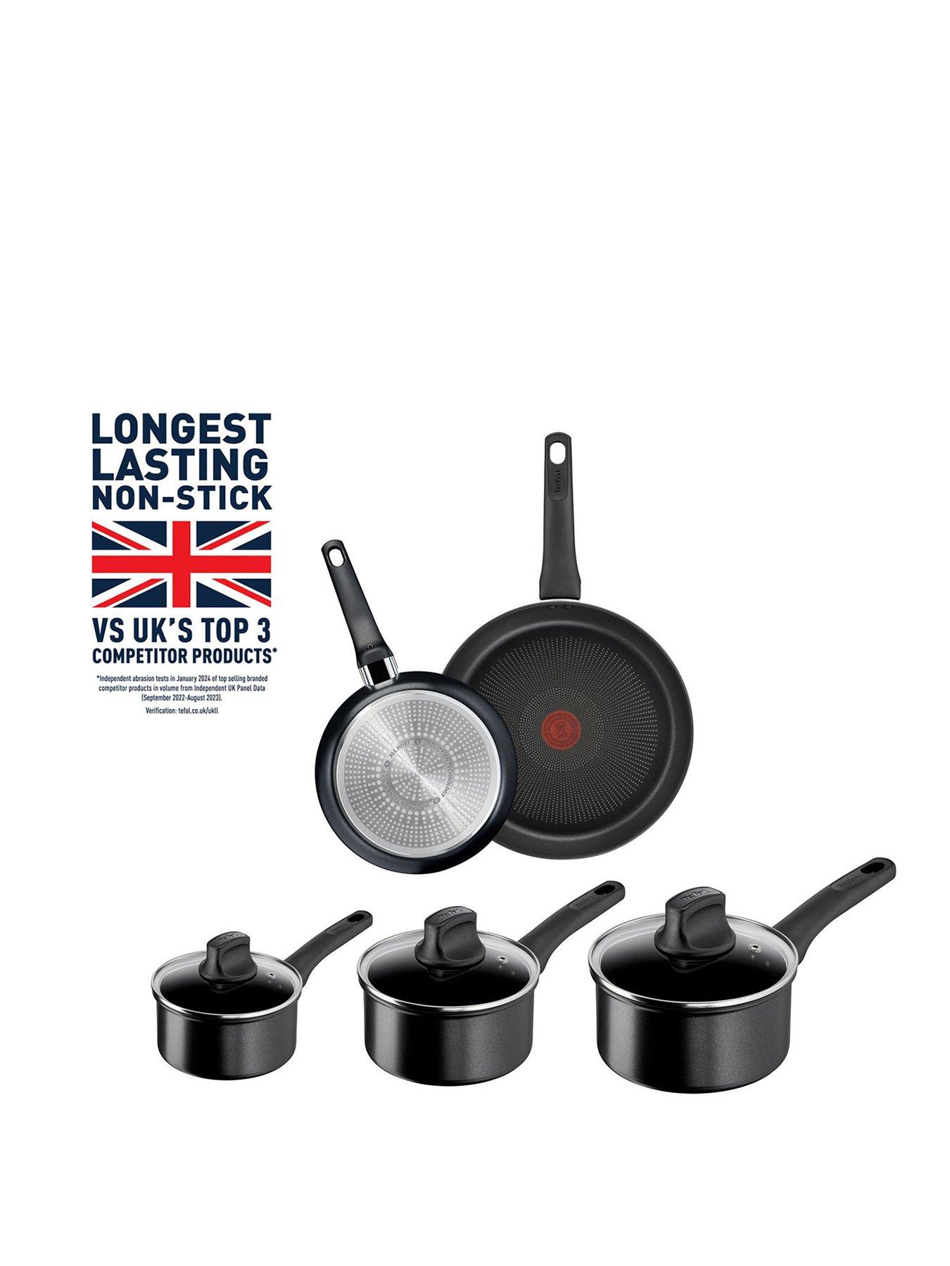 Tefal Titanium Excellence 5pc Non-Stick Pan Set