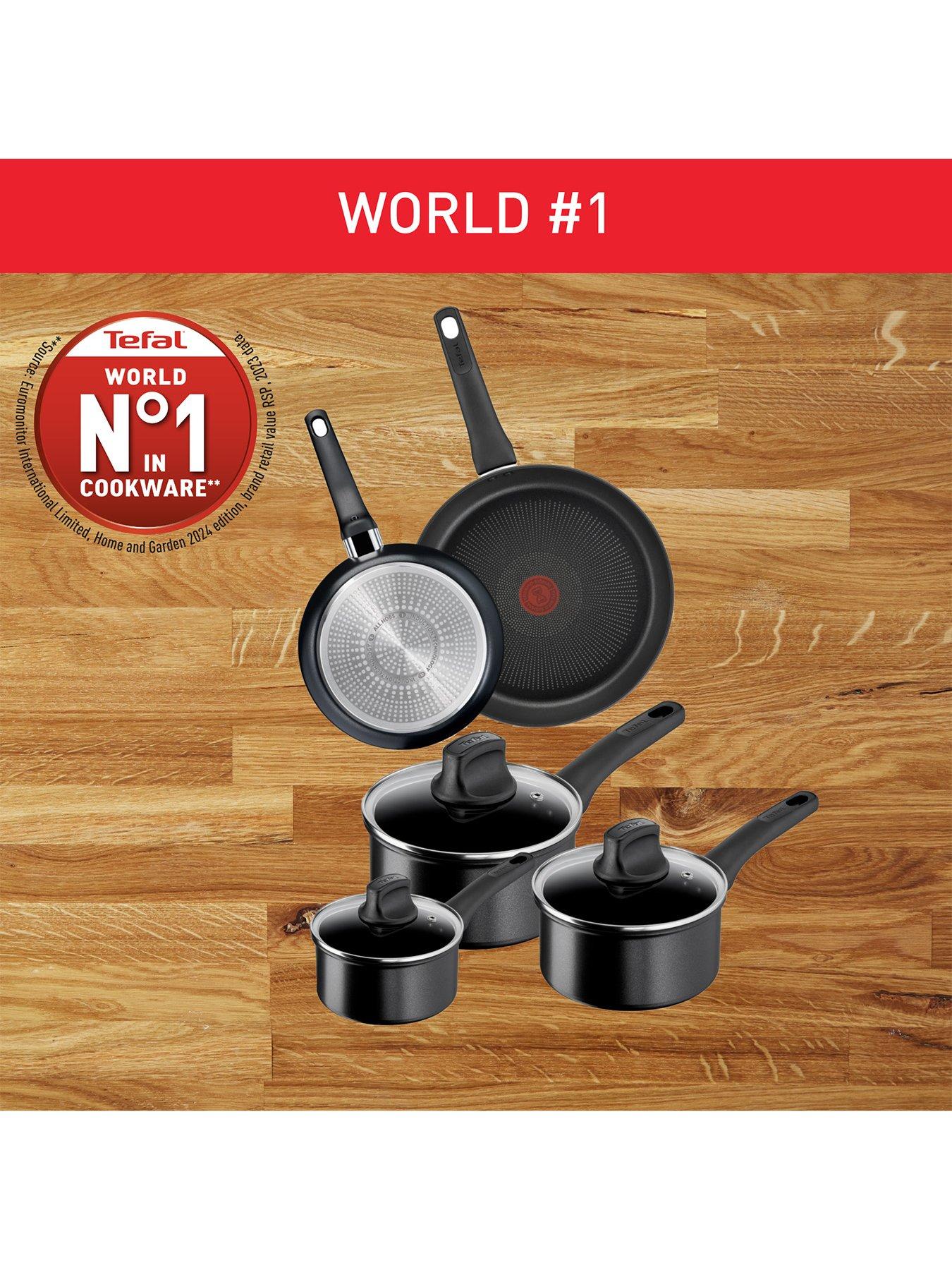Image 6 of 7 of Tefal Titanium Excellence 5pc Non-Stick Pan Set