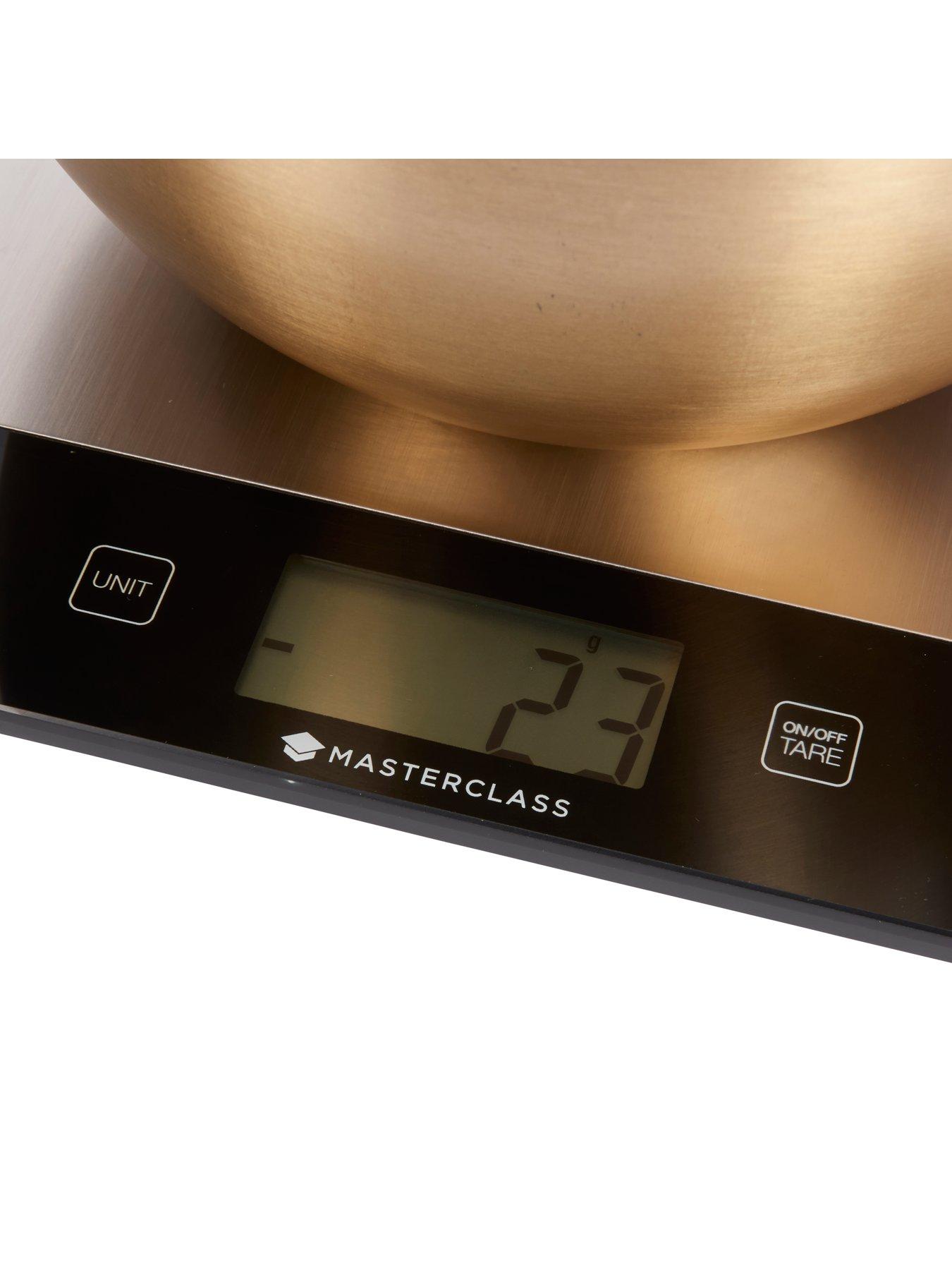 MasterClass Electronic Duo Dry and Liquid Kitchen Scales | Very