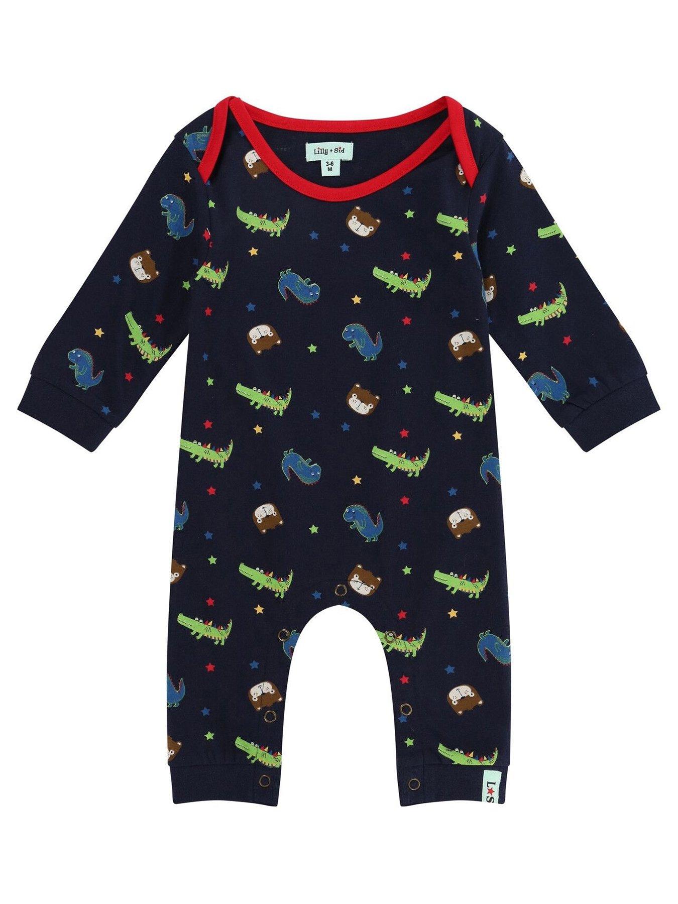 undefined Baby Boys Dino Sid Playsuit - Multi