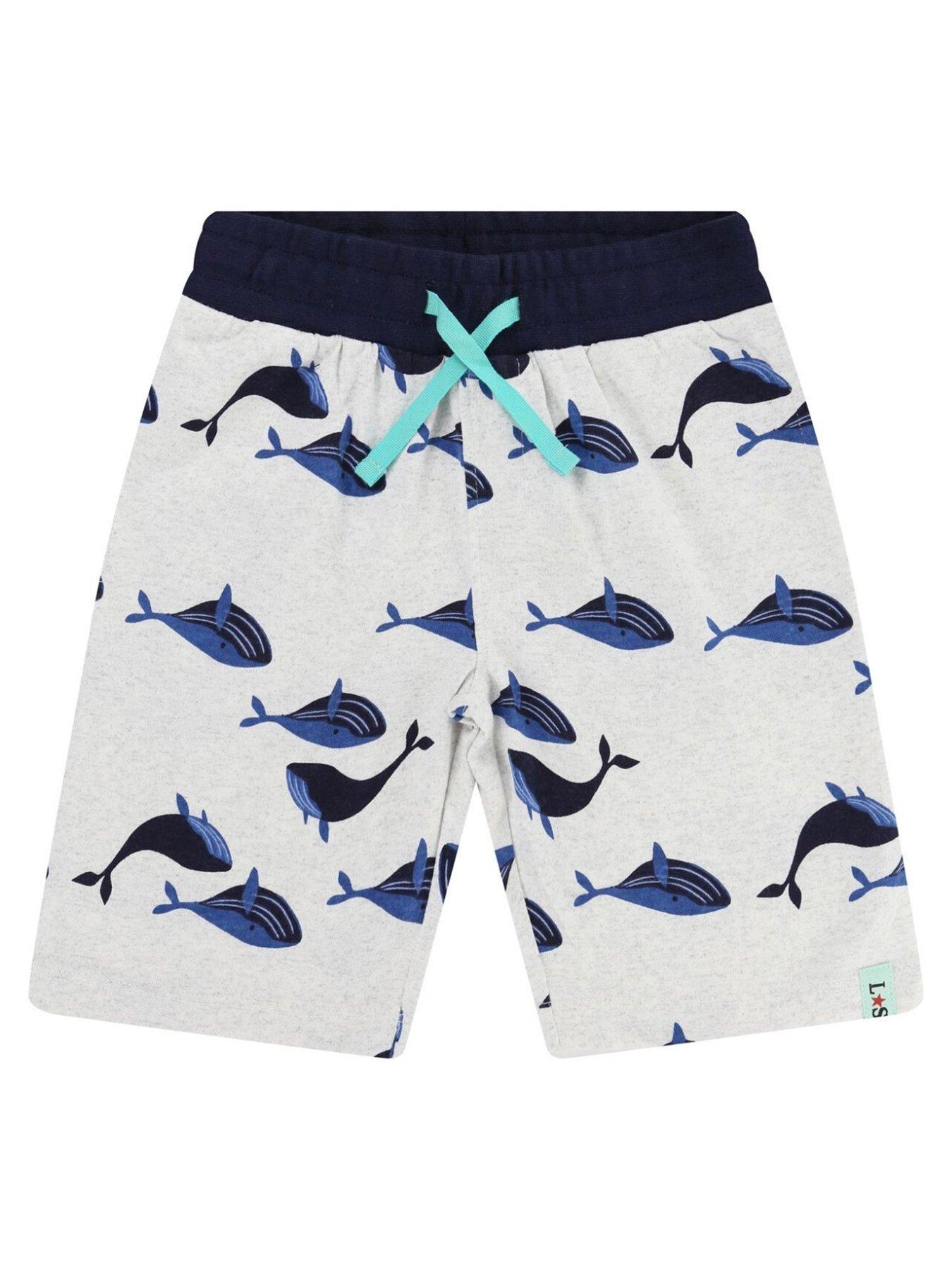 lilly-sid-boys-whales-shorts-multi