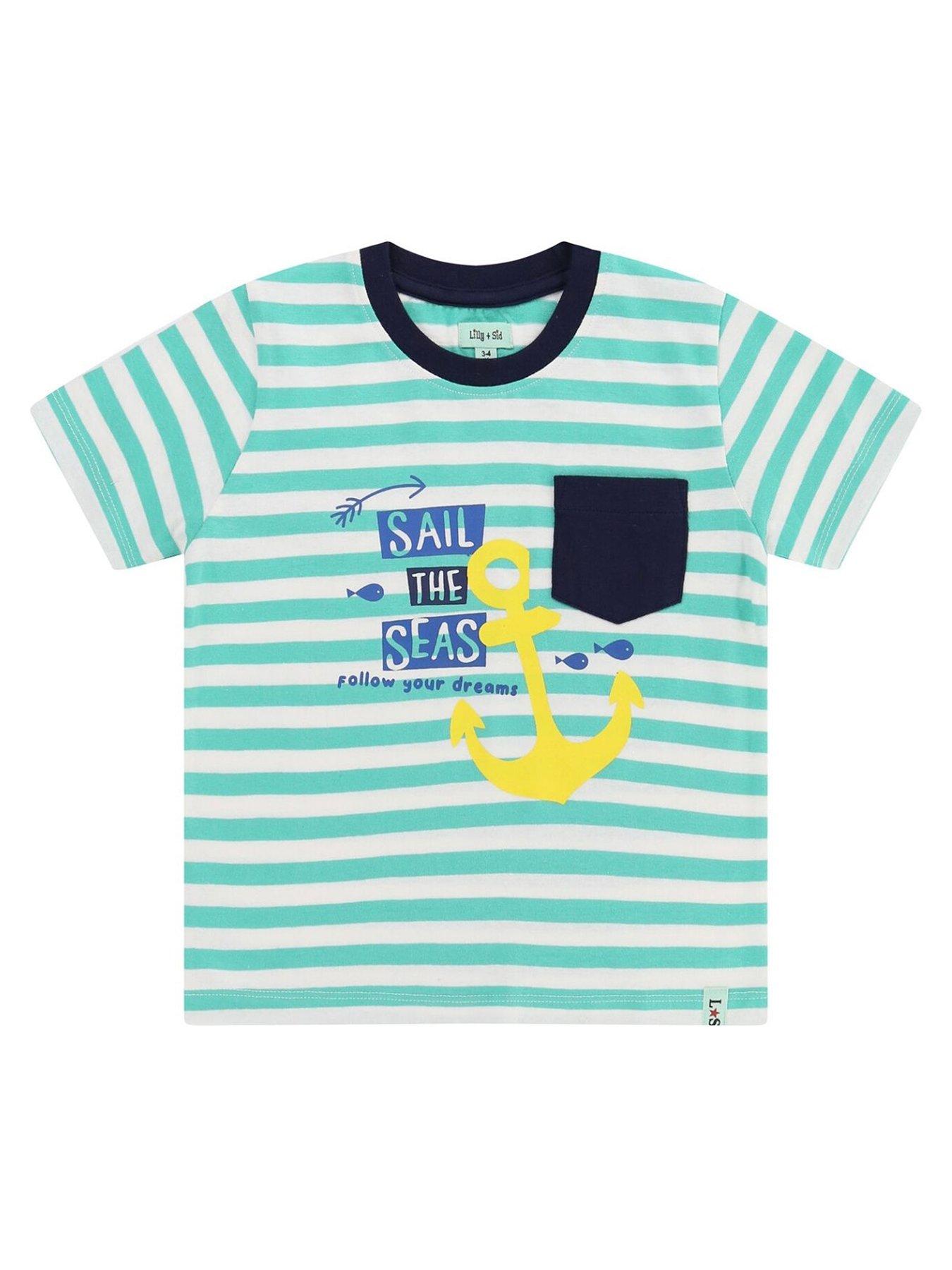 undefined Boys Sail The Seas T-shirt - Multi